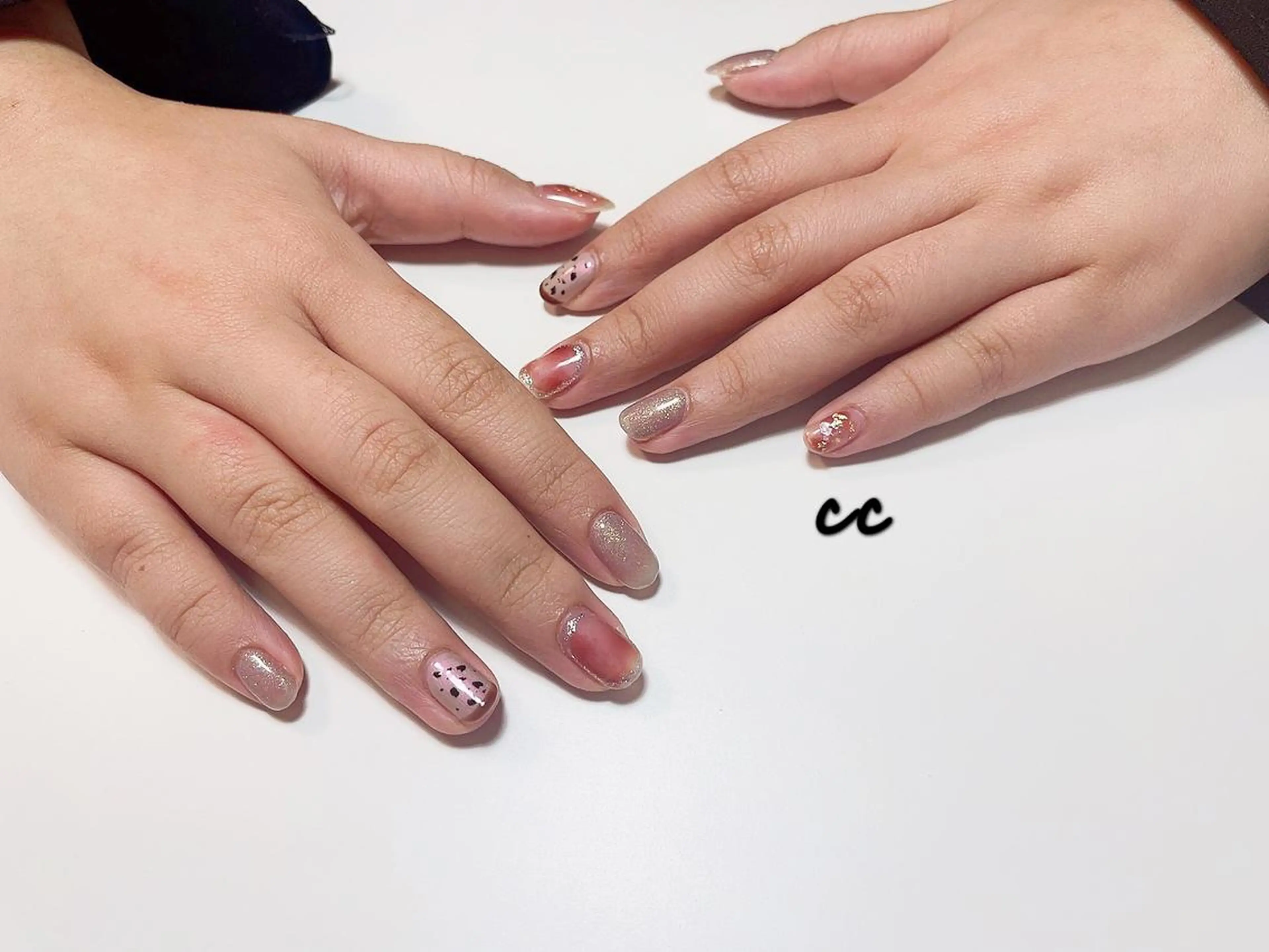 カラー ネイル C C🌼のネイルデザイン
