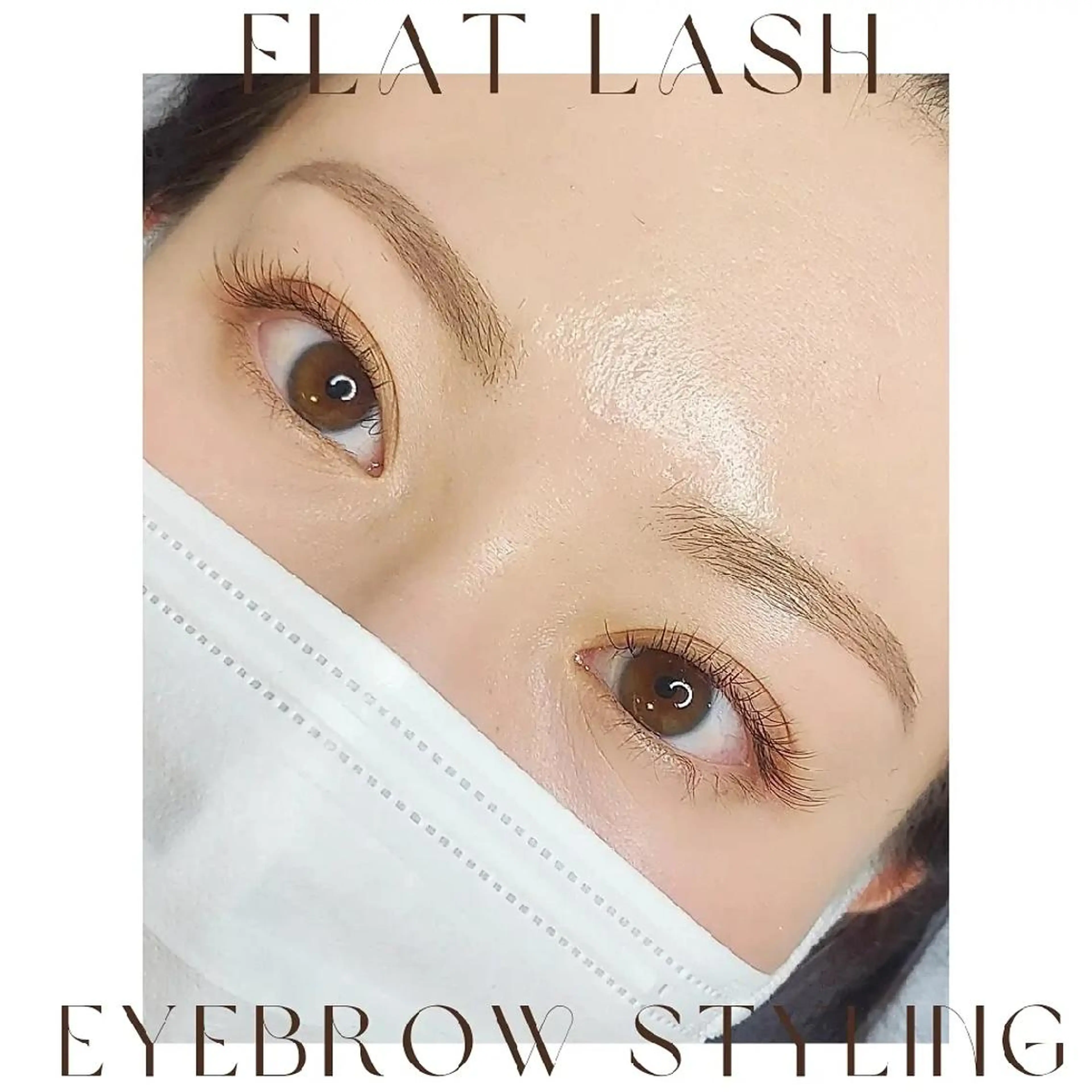 アイブロウ マツエク・マツパ マツエク U_la所属・U_la [ウーラ] 片岡の眉毛・アイブロウイメージ