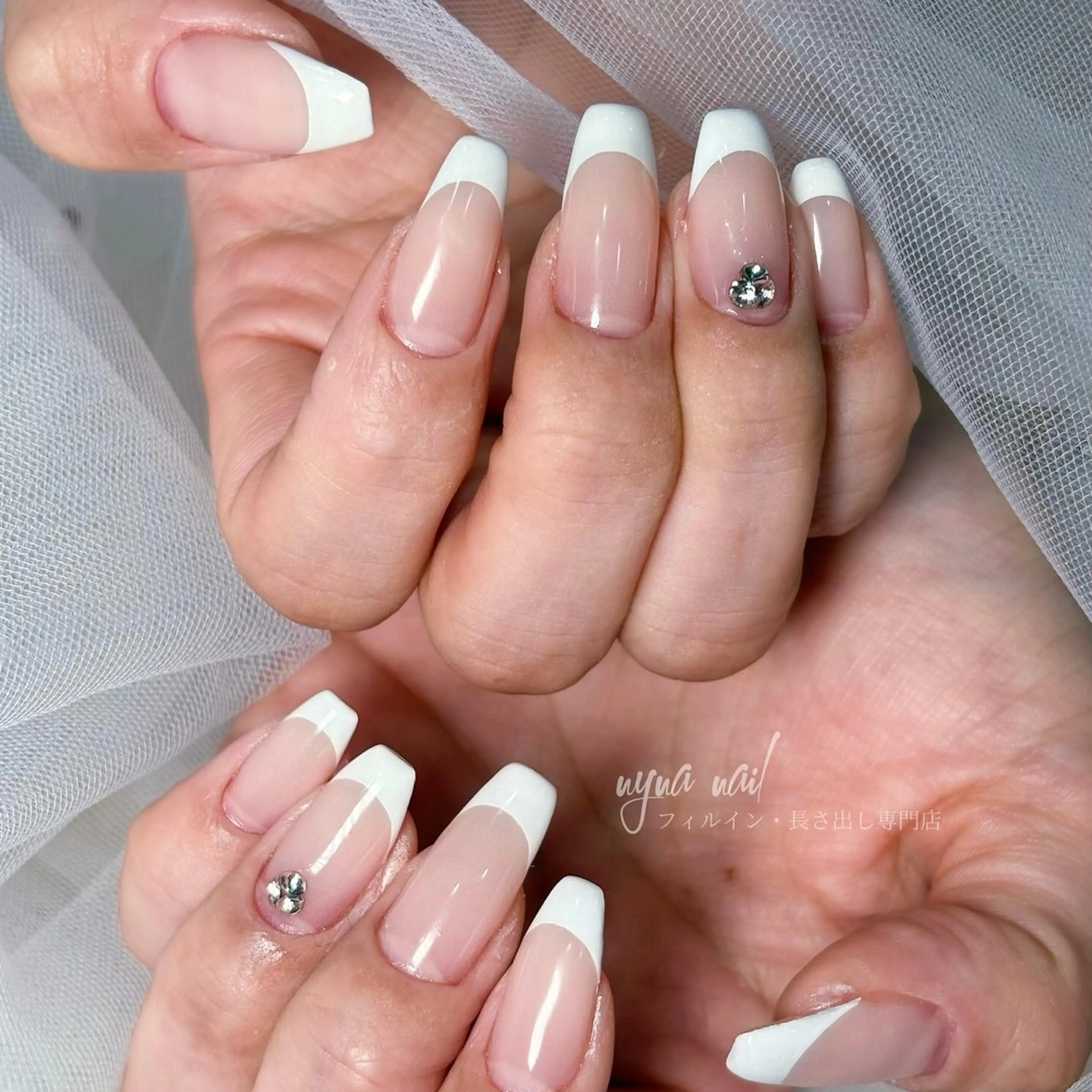 ネイル ハンドネイル 長さ出し専門 nynaのネイルデザイン