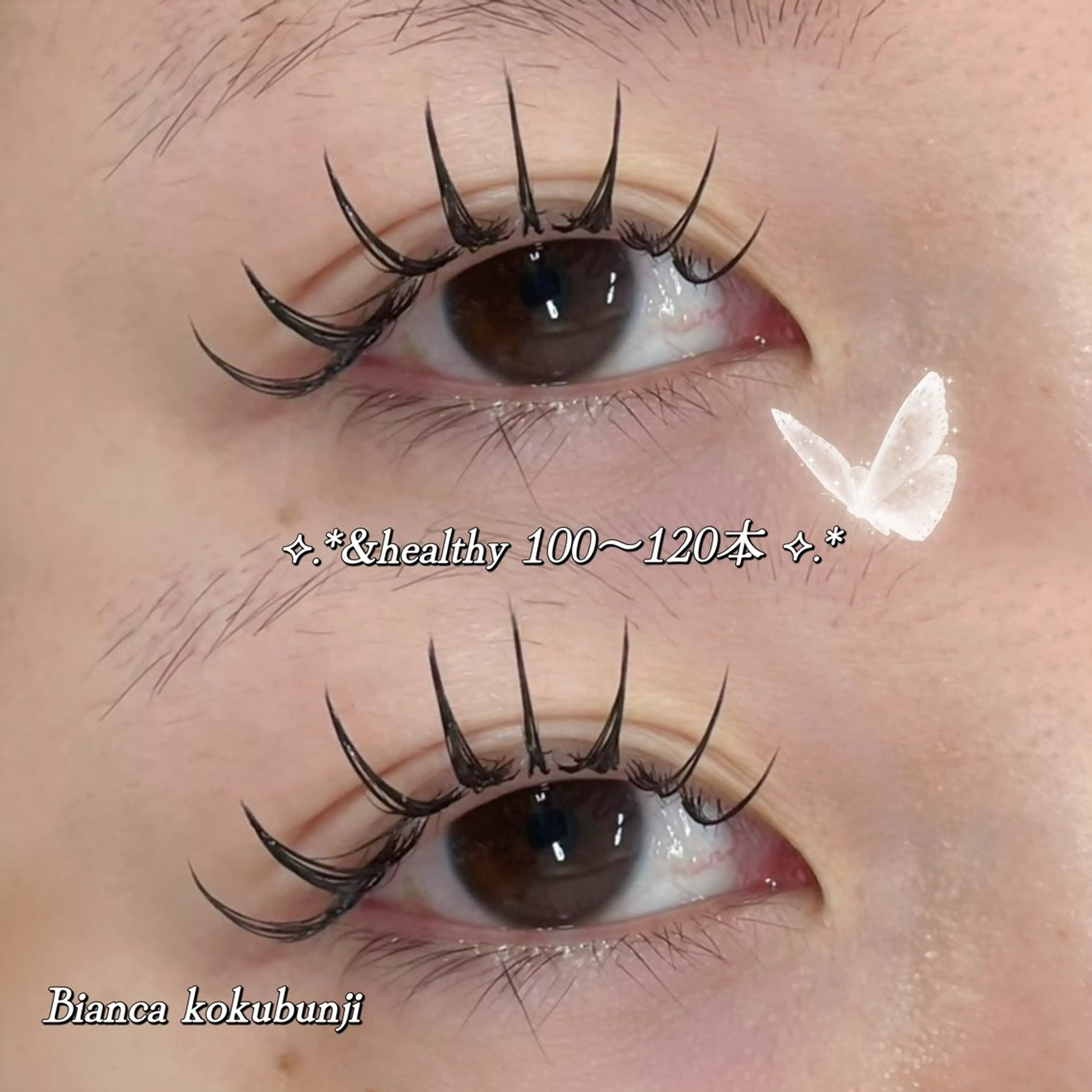 『&healthy』︎ 🪄⟡.*まつ毛パーマ＋フラットラッシュ100本~120本⟡.*♡の写真