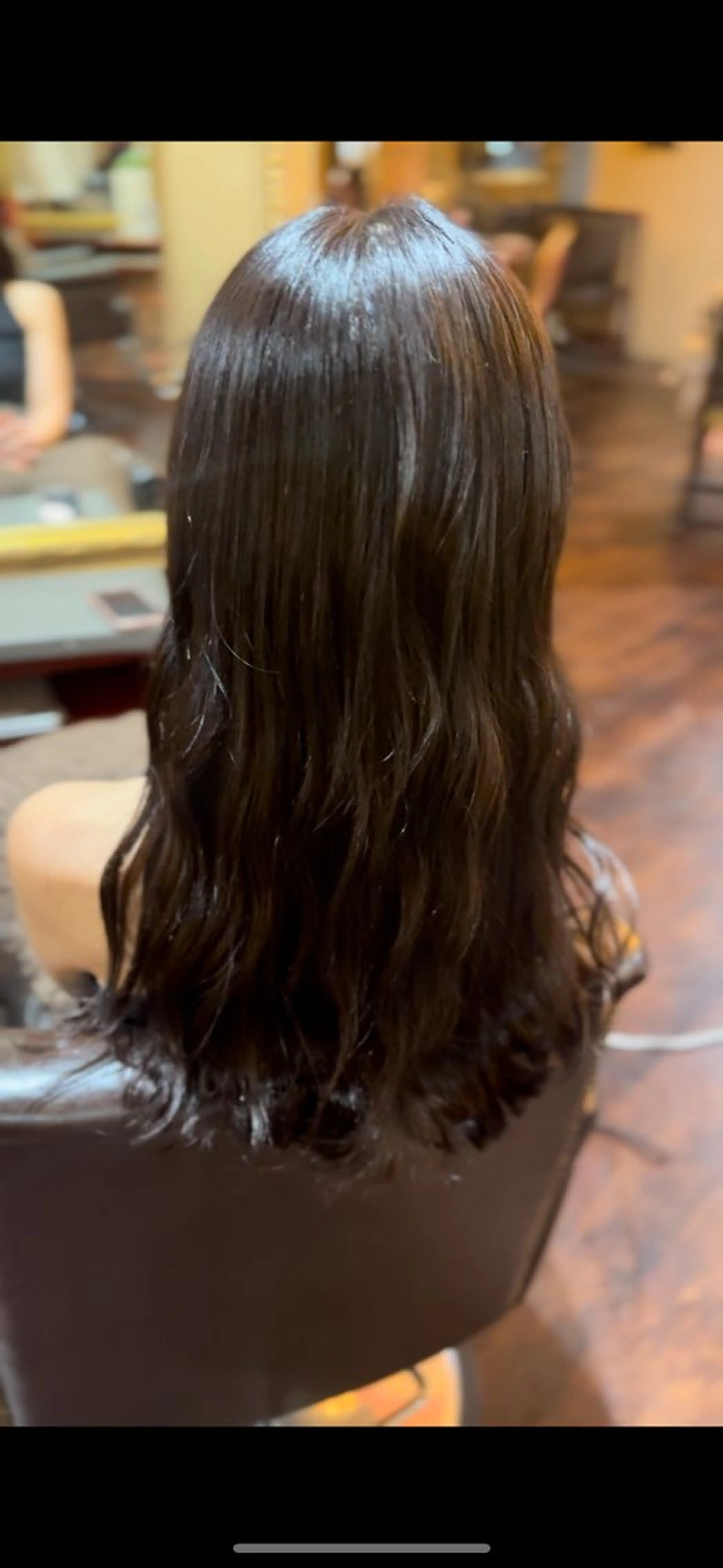 ロング 種村 紗菜のヘアスタイル