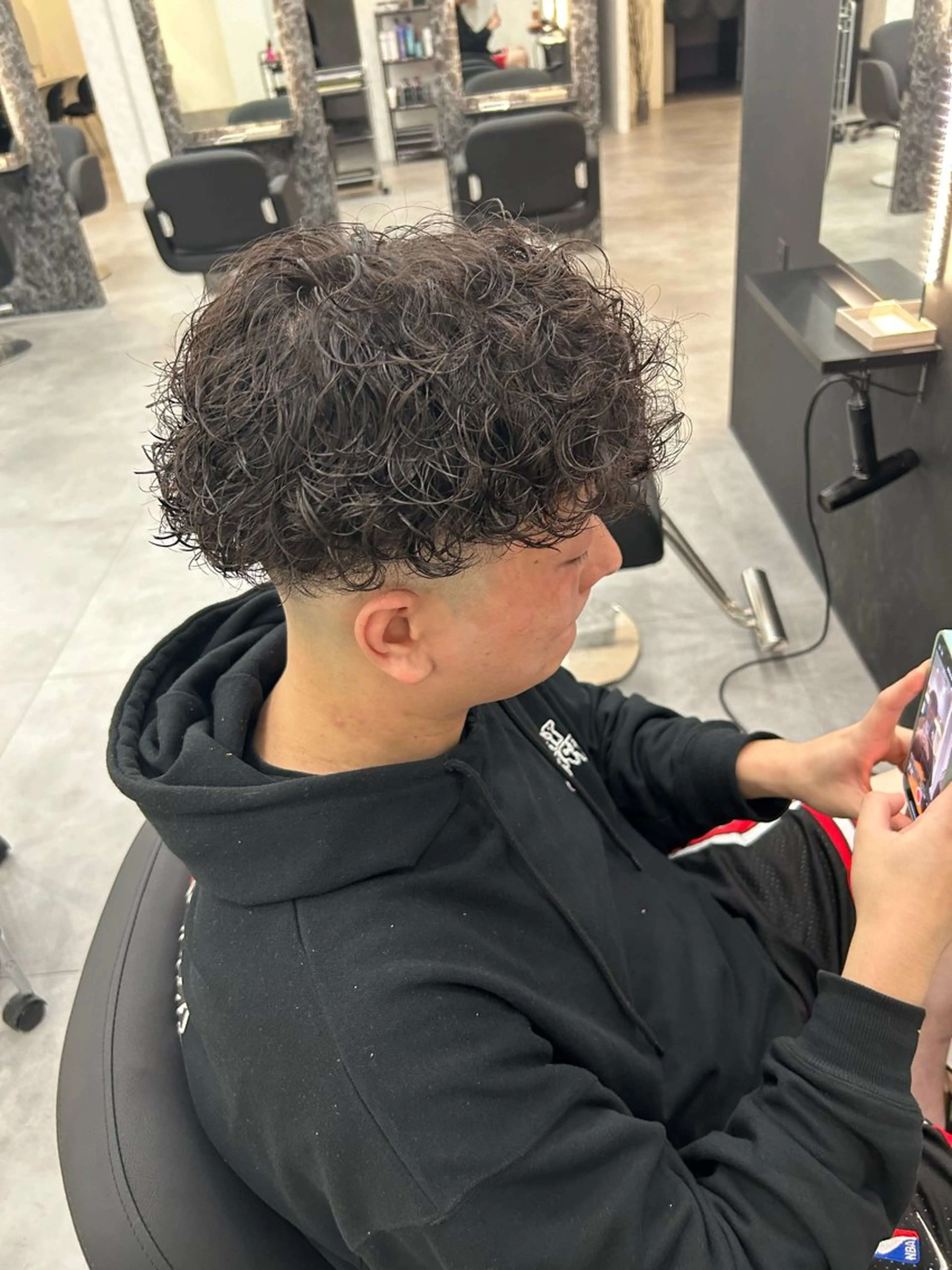 メンズ 善財 康葵のヘアスタイル