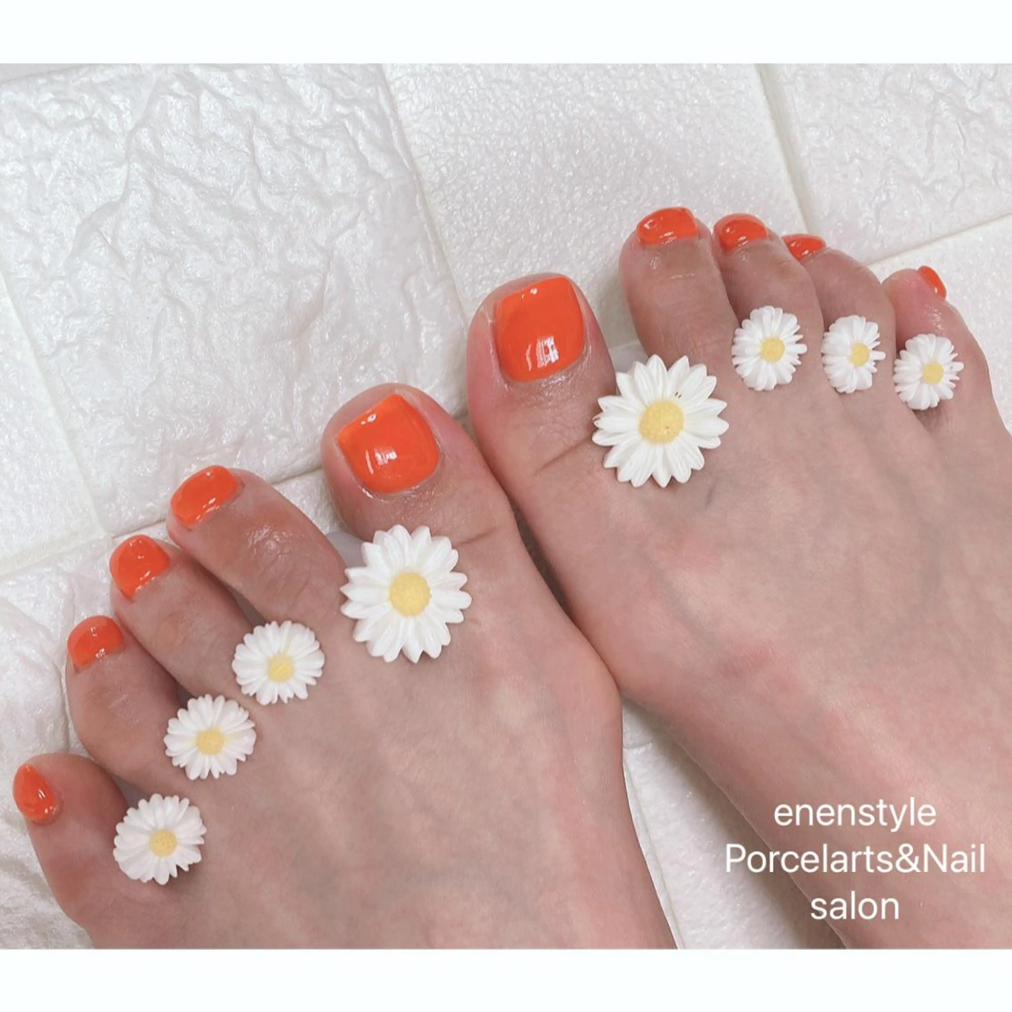 ショート ネイル ハンドネイル フットネイル 👑enen style👑のネイルデザイン