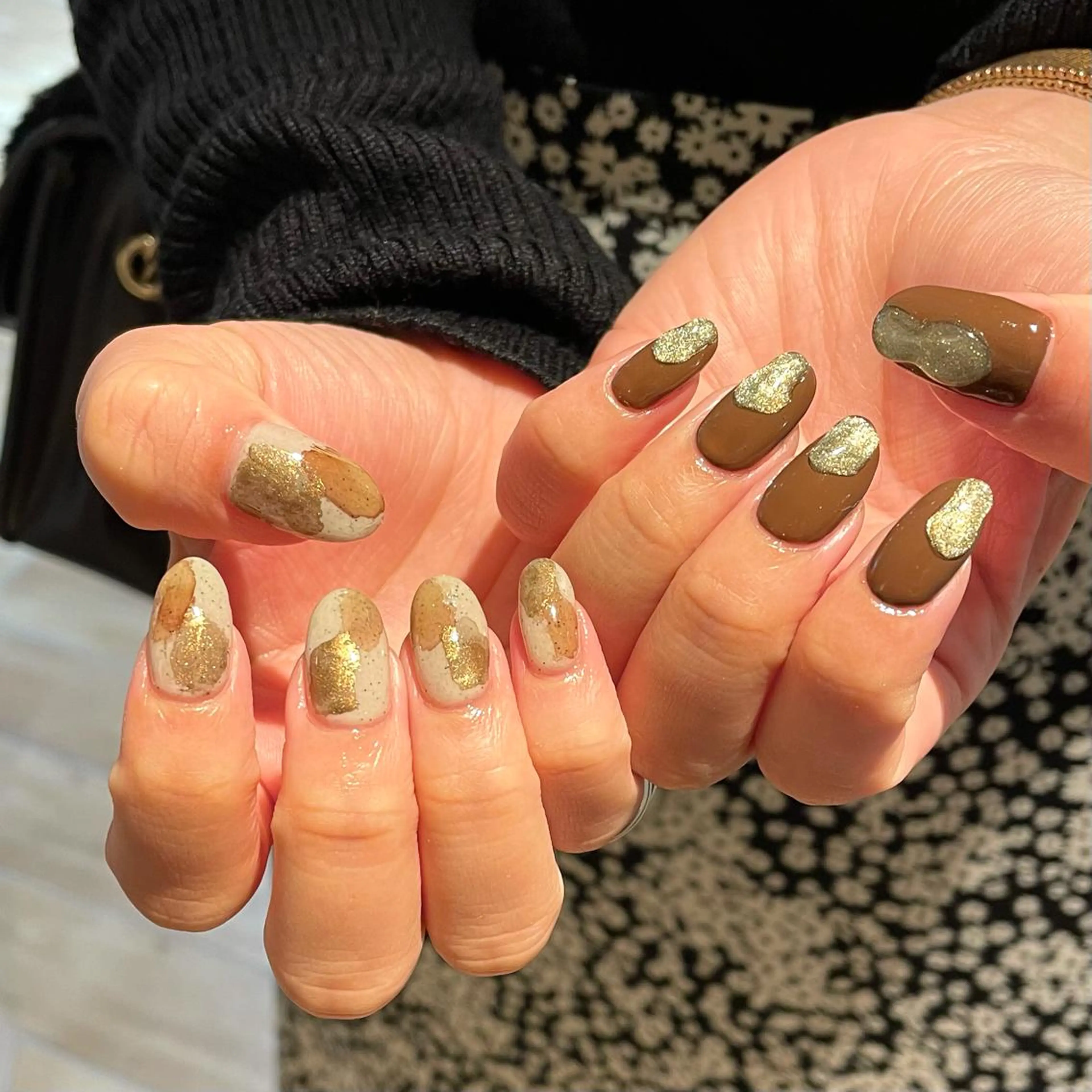 ネイル 新井 ひなののネイルデザイン