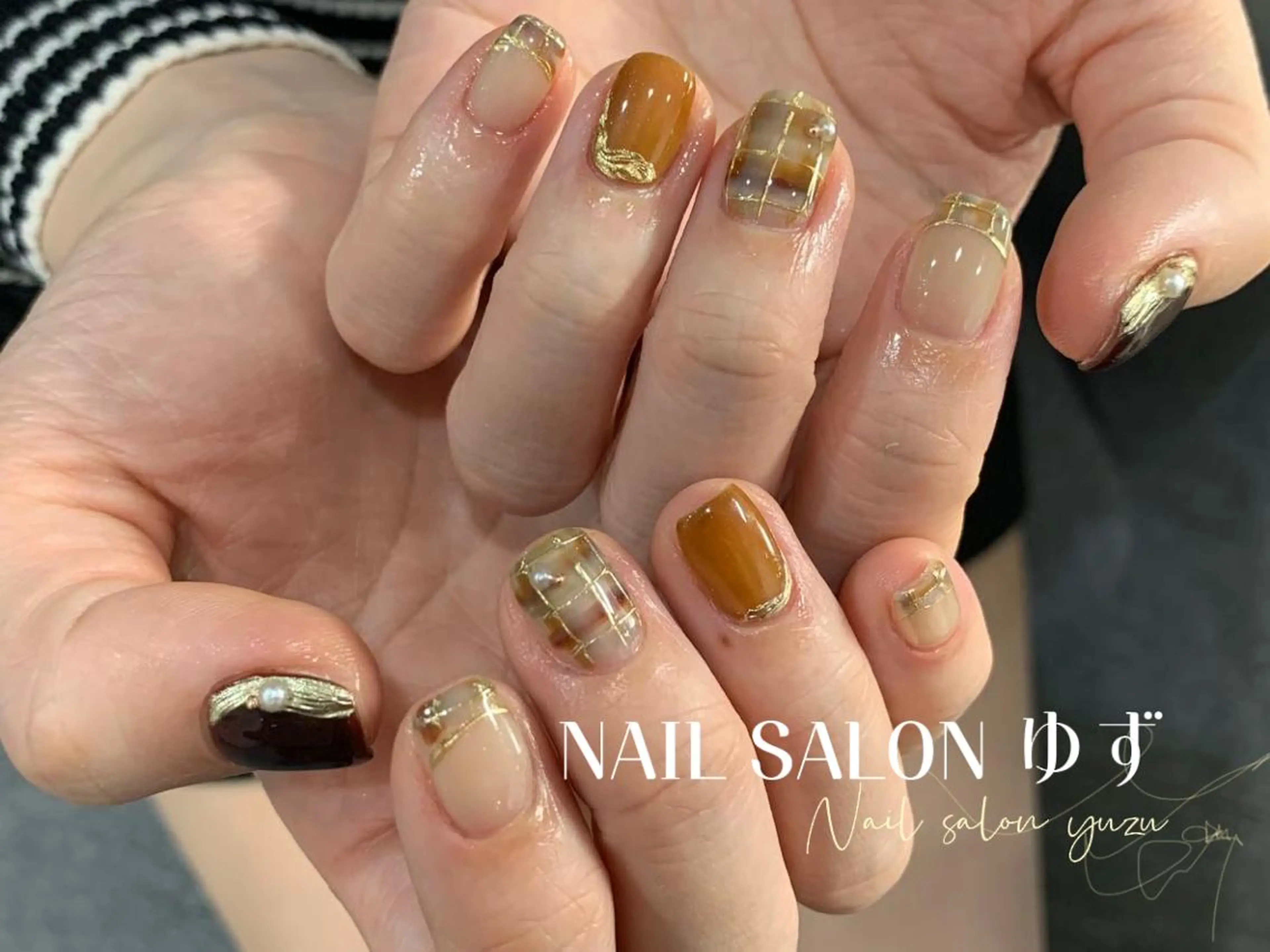 ネイル ハンドネイル MAKI💚💚💚 秋葉原.のネイルデザイン