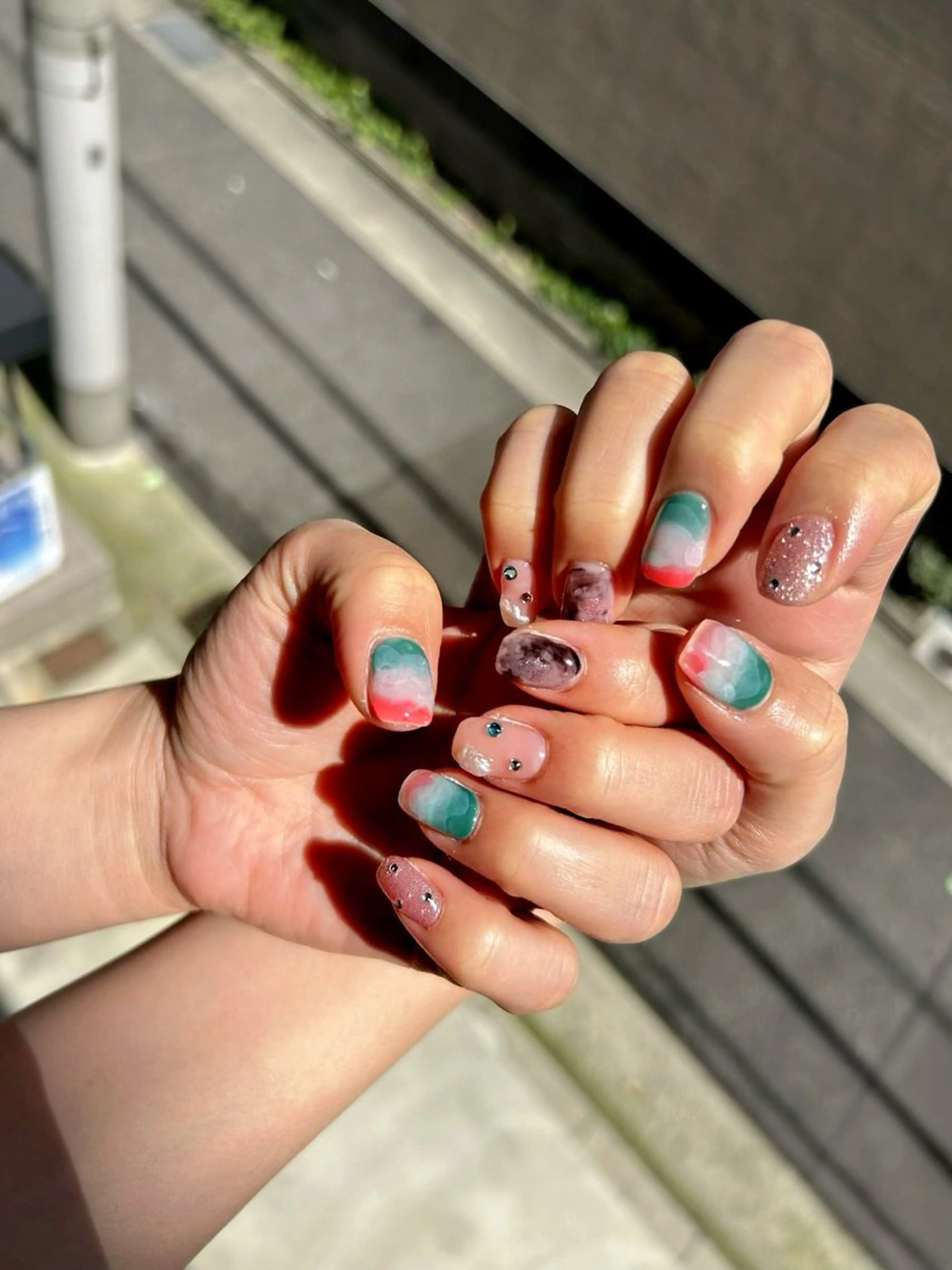 ショート ハンドネイル renard.所属・nail salon Renardのネイルデザイン