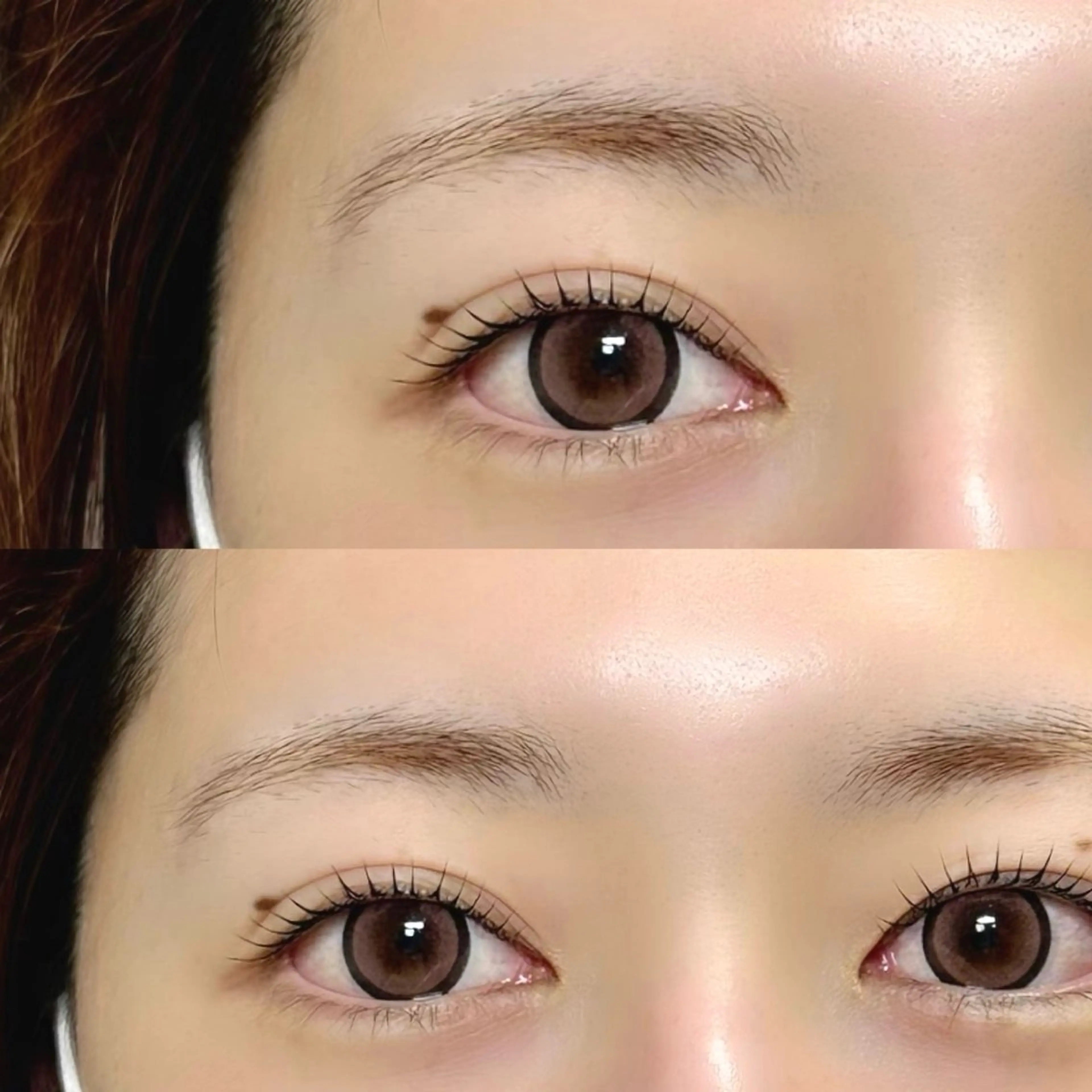 マツエク・マツパ 一重×まつ毛パーマ BRILLANTE 🎀のマツエク・マツパデザイン