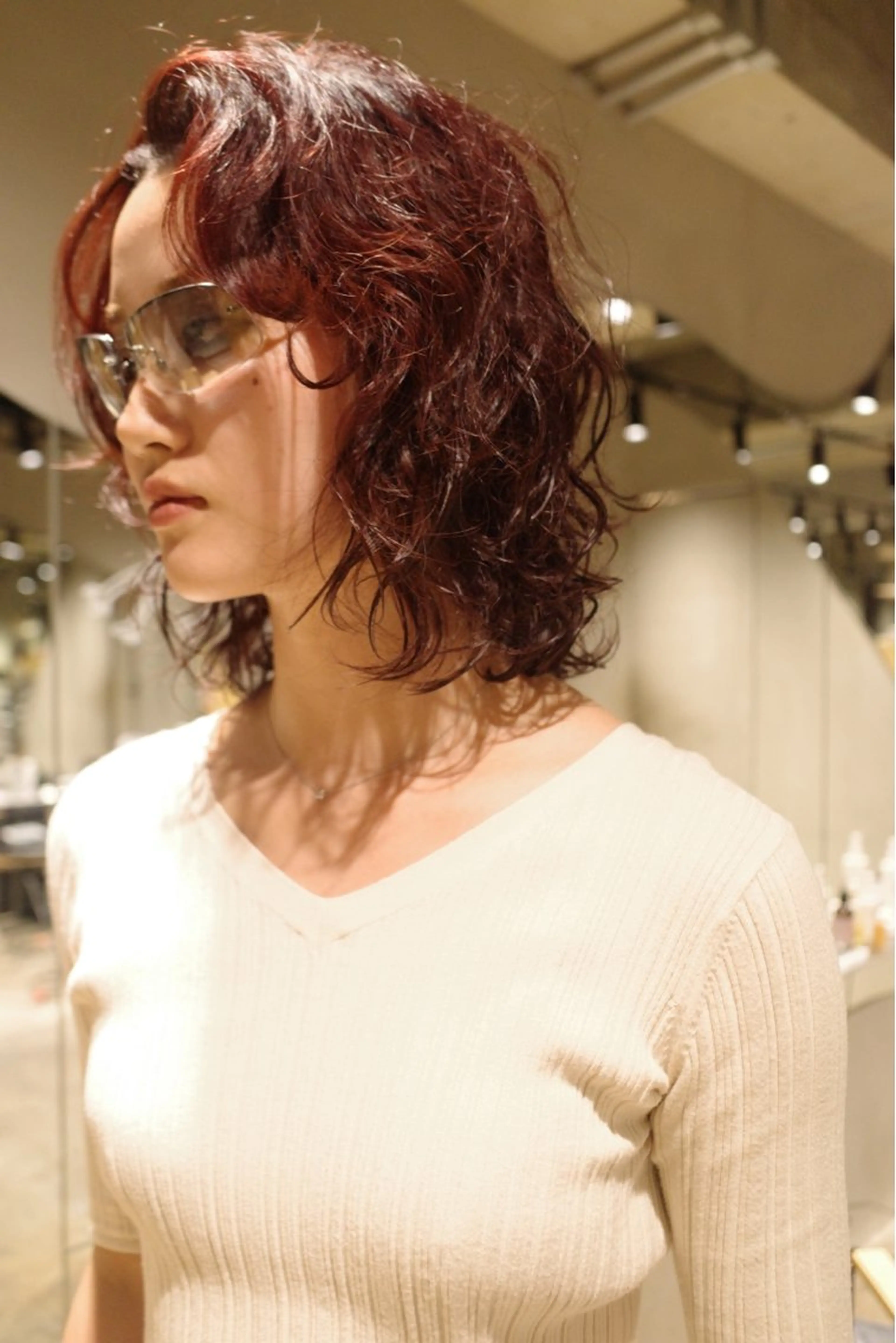 cut ＋color＋permの写真