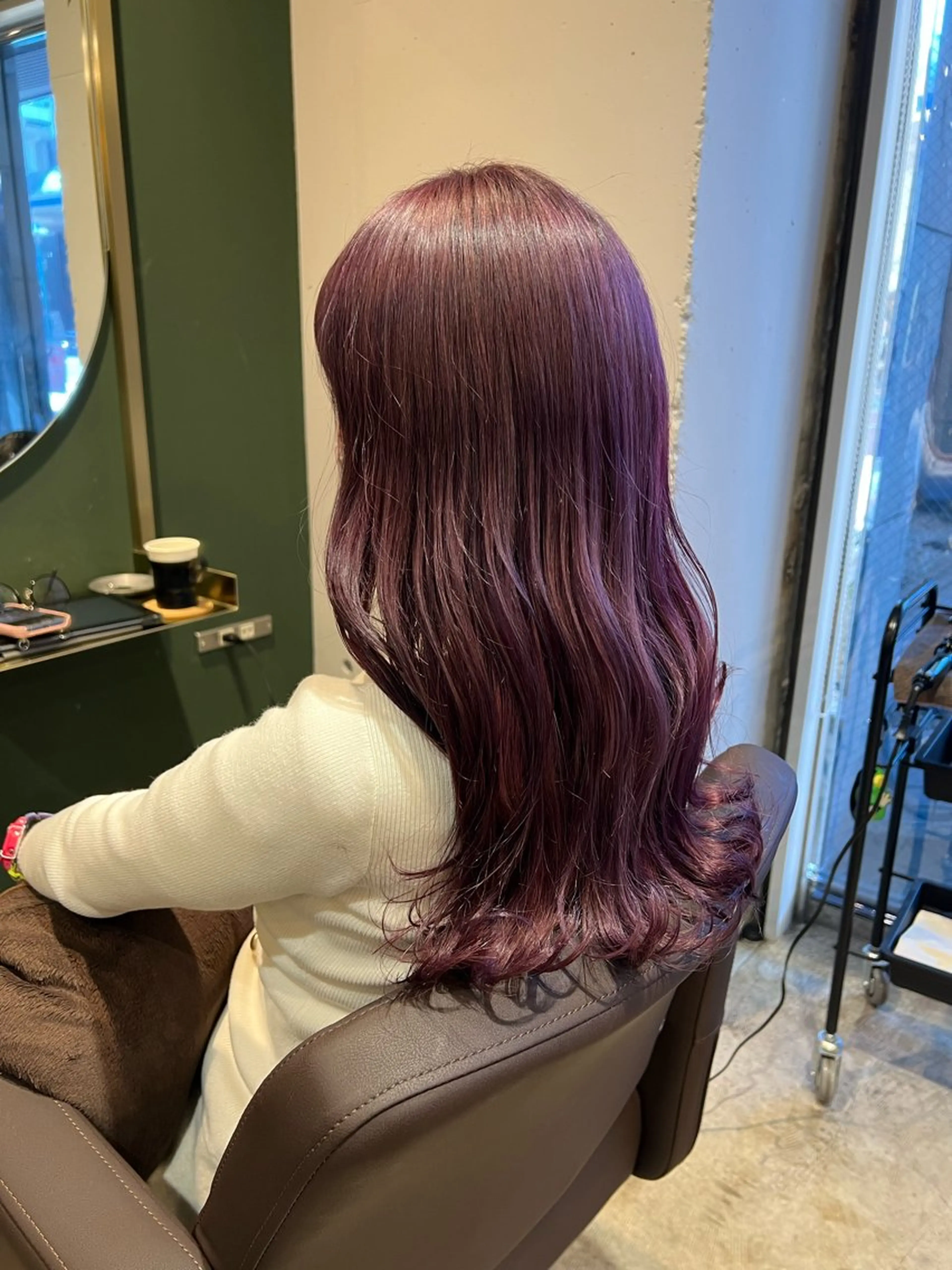 セミロング カラー ダブルカラー カラースペシャリスト しょう🧑🏼‍🎨のヘアスタイル