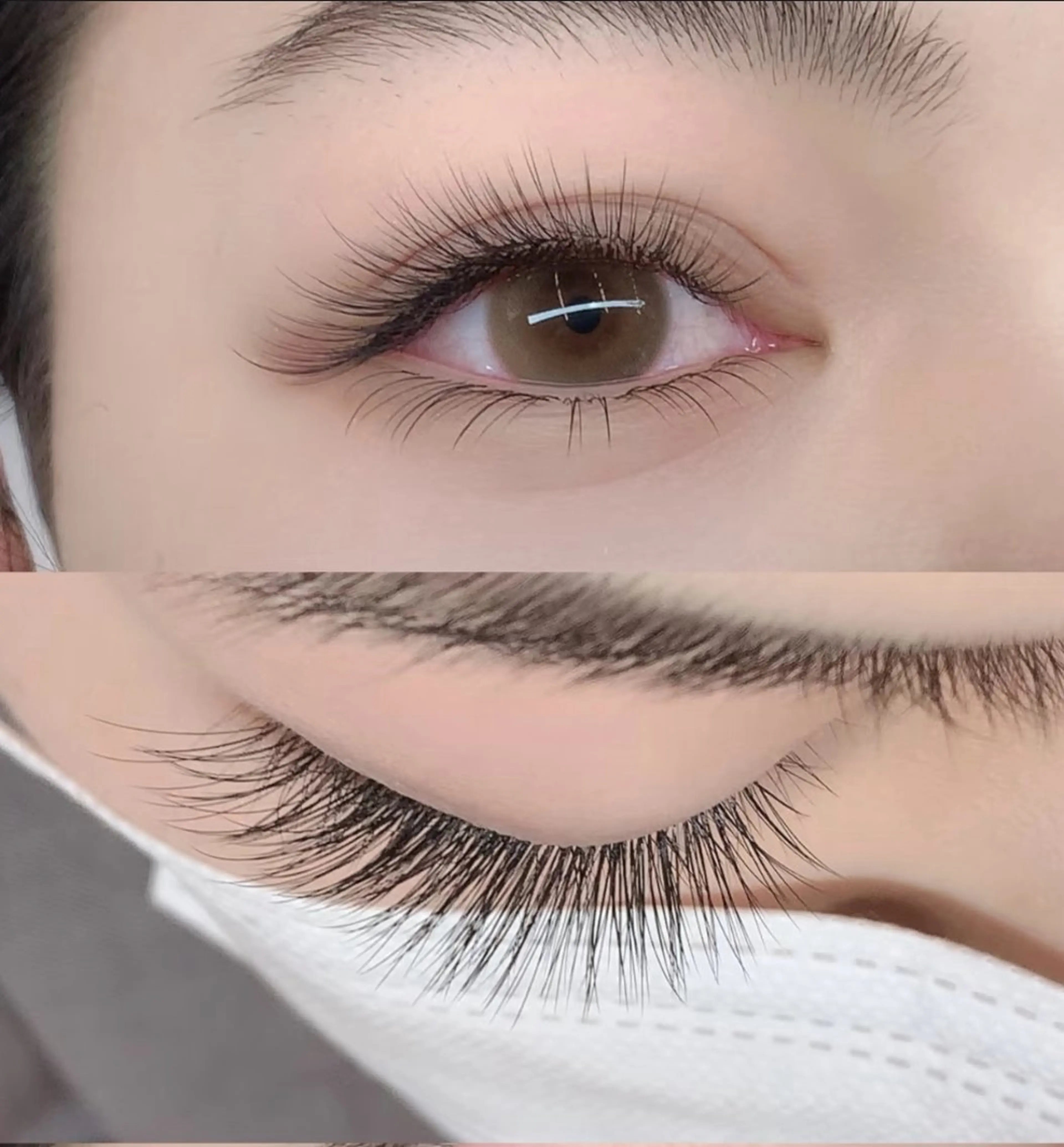 【軽いのにぱっちり💓ボリュームラッシュ】0.07mm 上400本¥5980  圧倒的仕上がり💕の写真