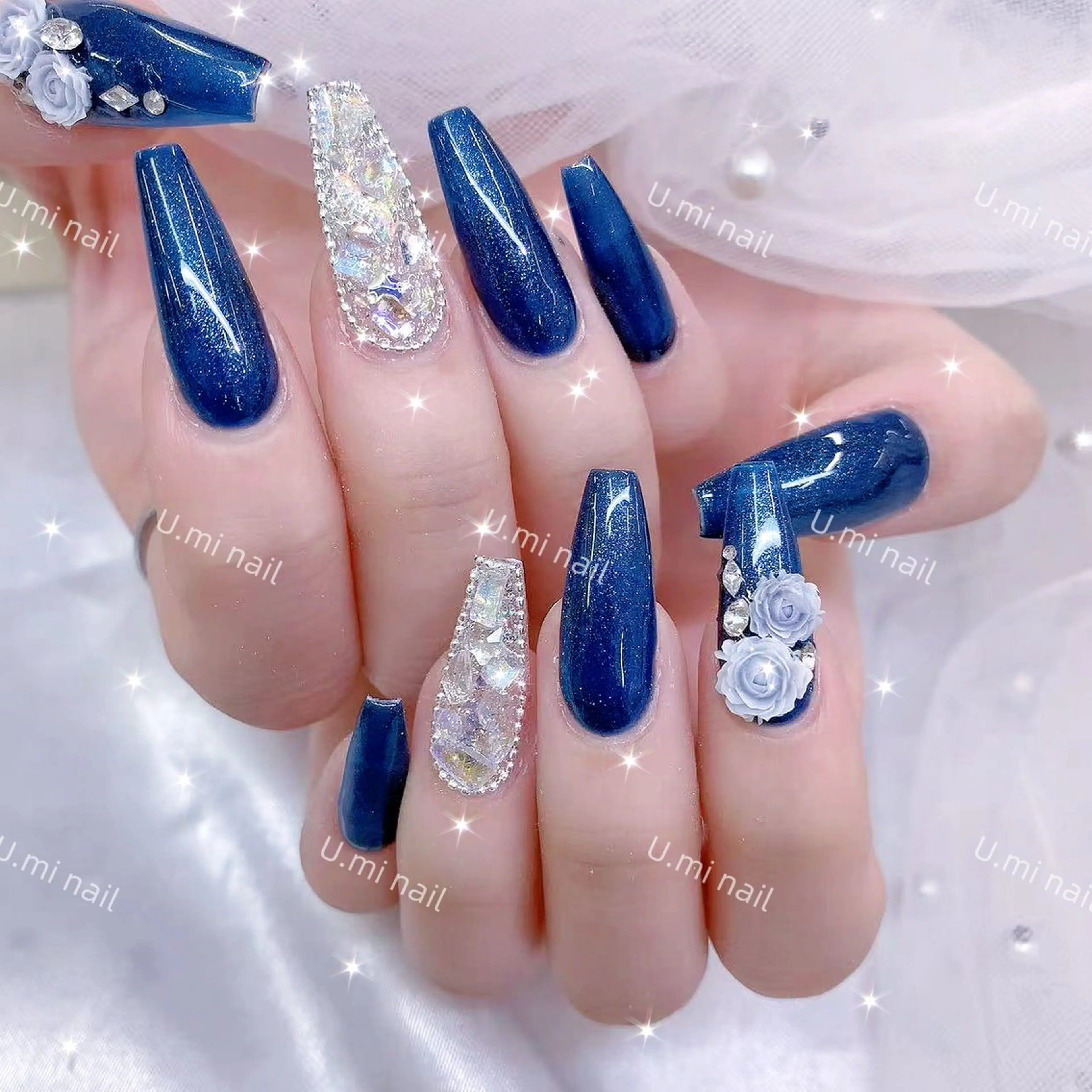 ネイル U・mi  nail salon【長さ出し/パラジェル/持ち込み/定額ネイル/学割U24】所属・Uminail ゆうゆうのネイルデザイン