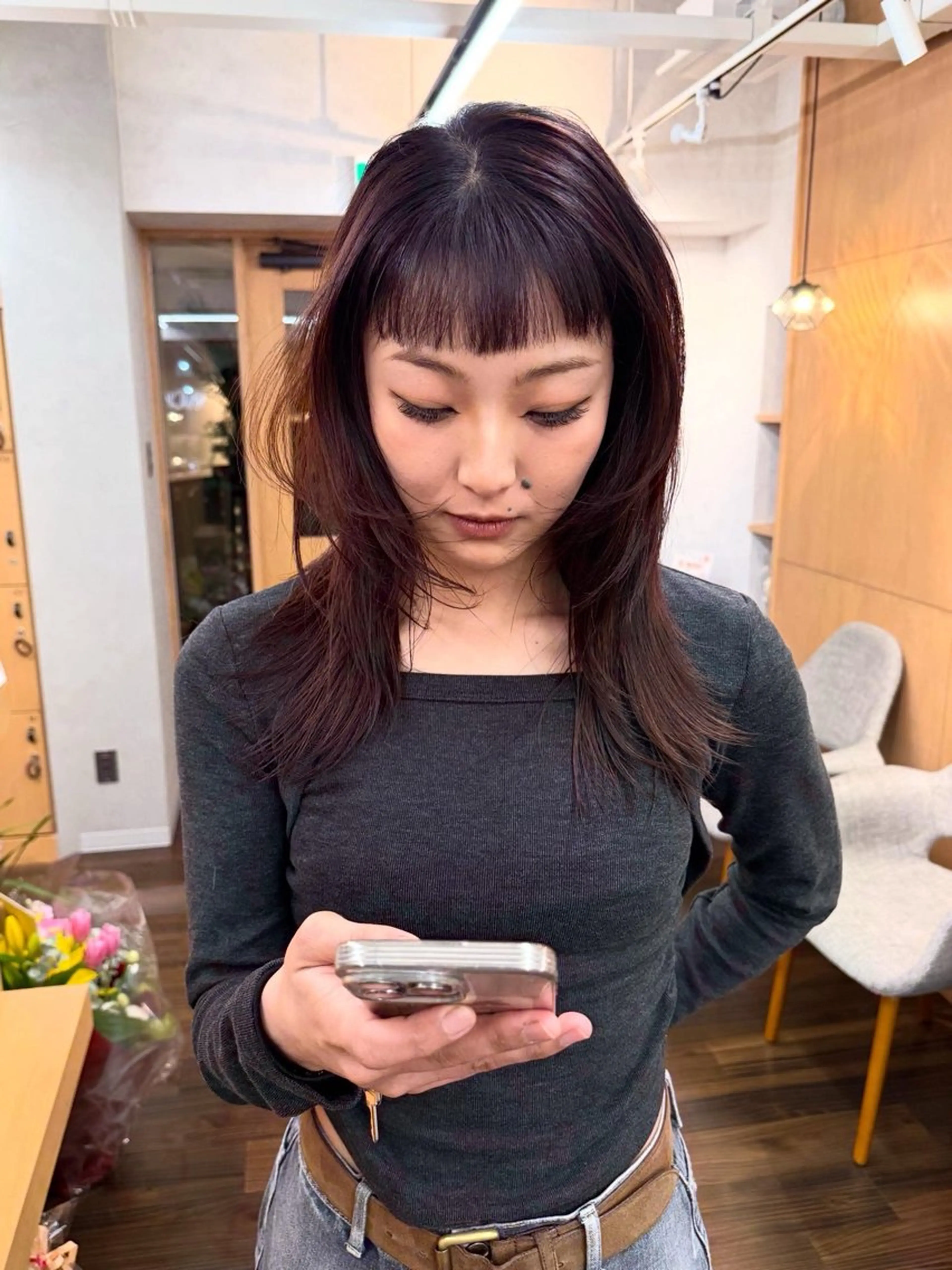 ロング くせ毛 ハッシュカット 髪質改善 レイヤーカット 酸性ストレート 髪質改善美容師 🪽YOSSYのヘアスタイル