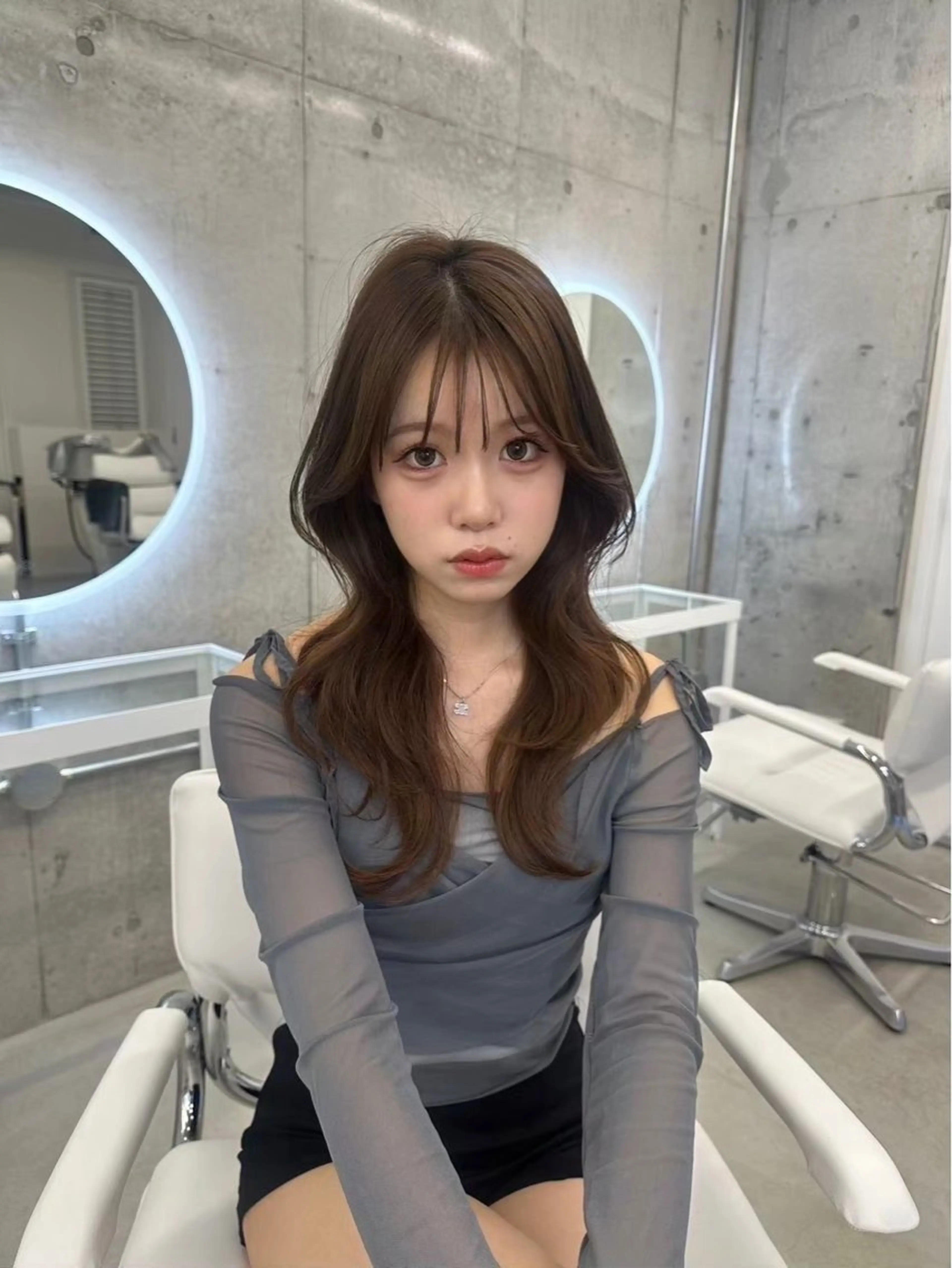 カラー ひなた/韓国ヘアー☆ *カラーモデル募集中のヘアスタイル