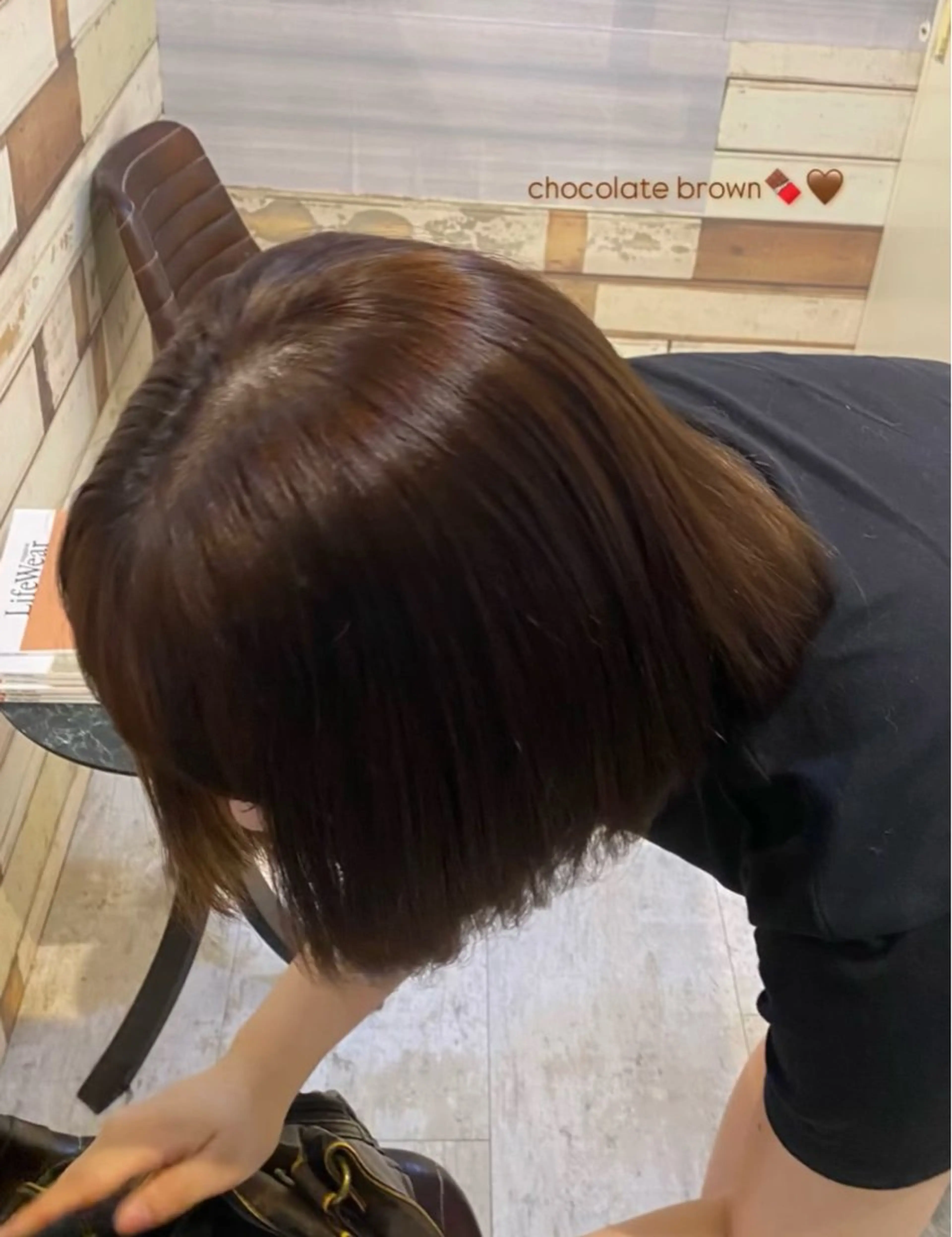 カラー 松尾 渚のヘアスタイル