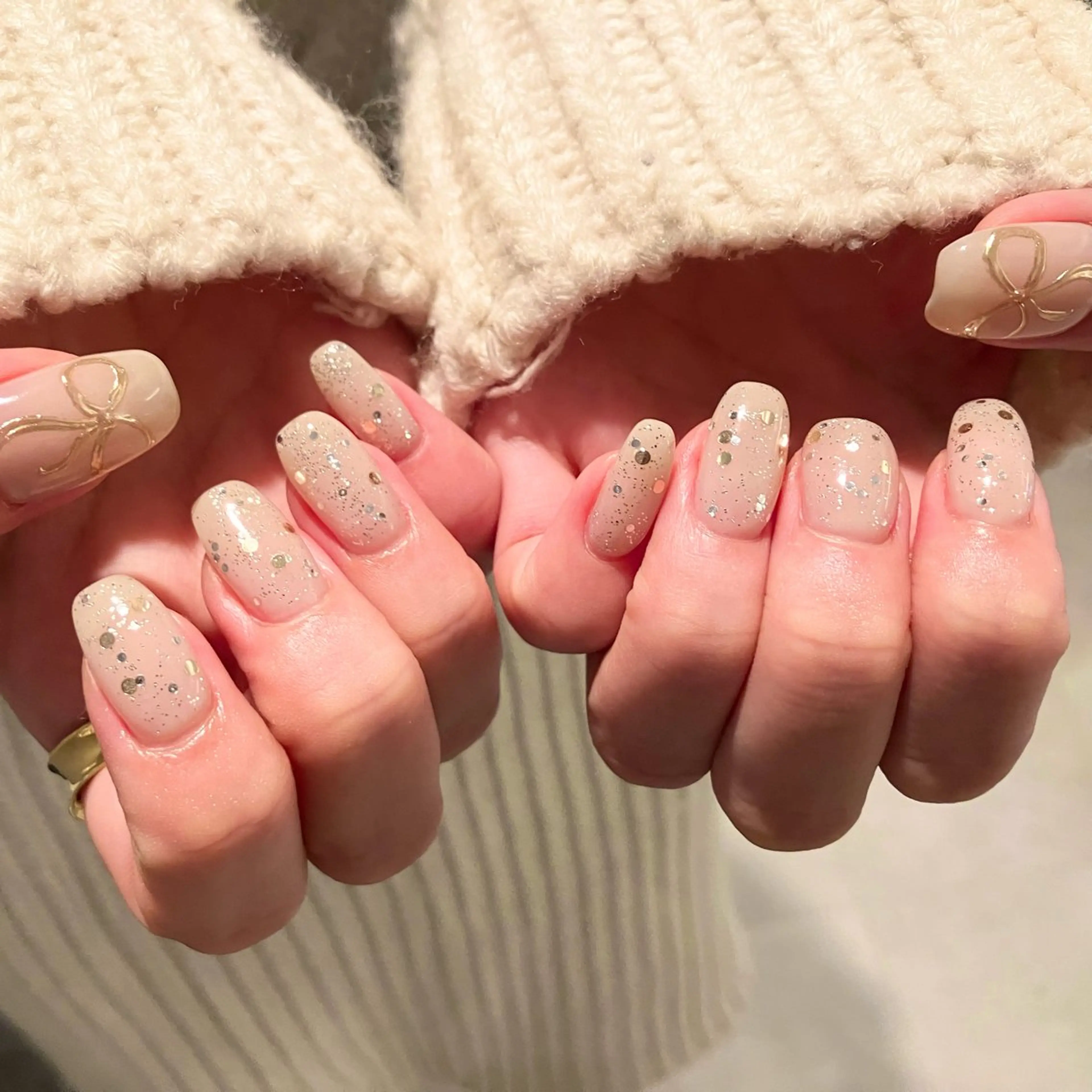 ネイル ハンドネイル ウシク ミユキのネイルデザイン