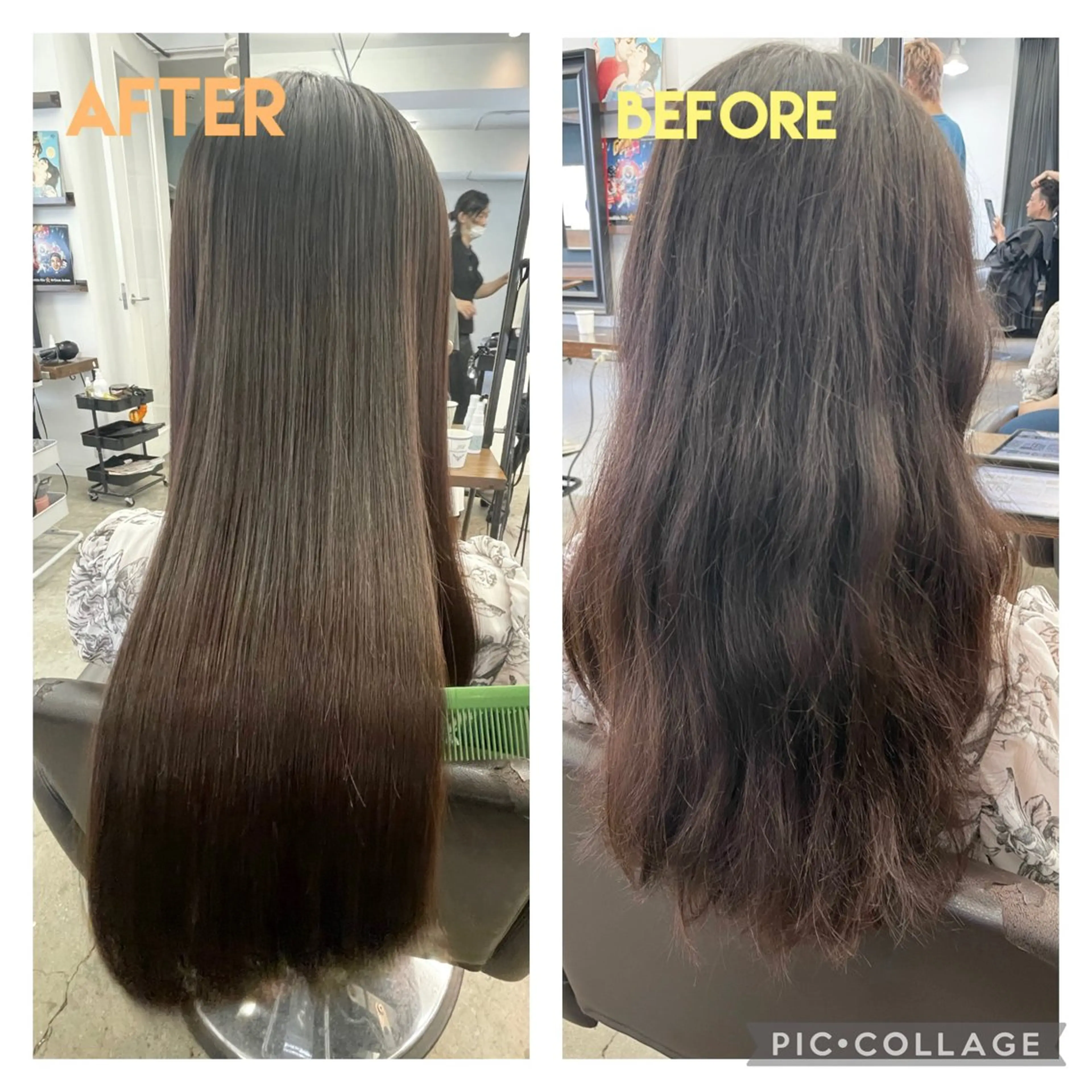 💖誰でも必ず艶髪になれます💖【カット】➕【髪質改善ストレート/縮毛矯正】➕【髪質改善サブリミックトリートメント】の写真