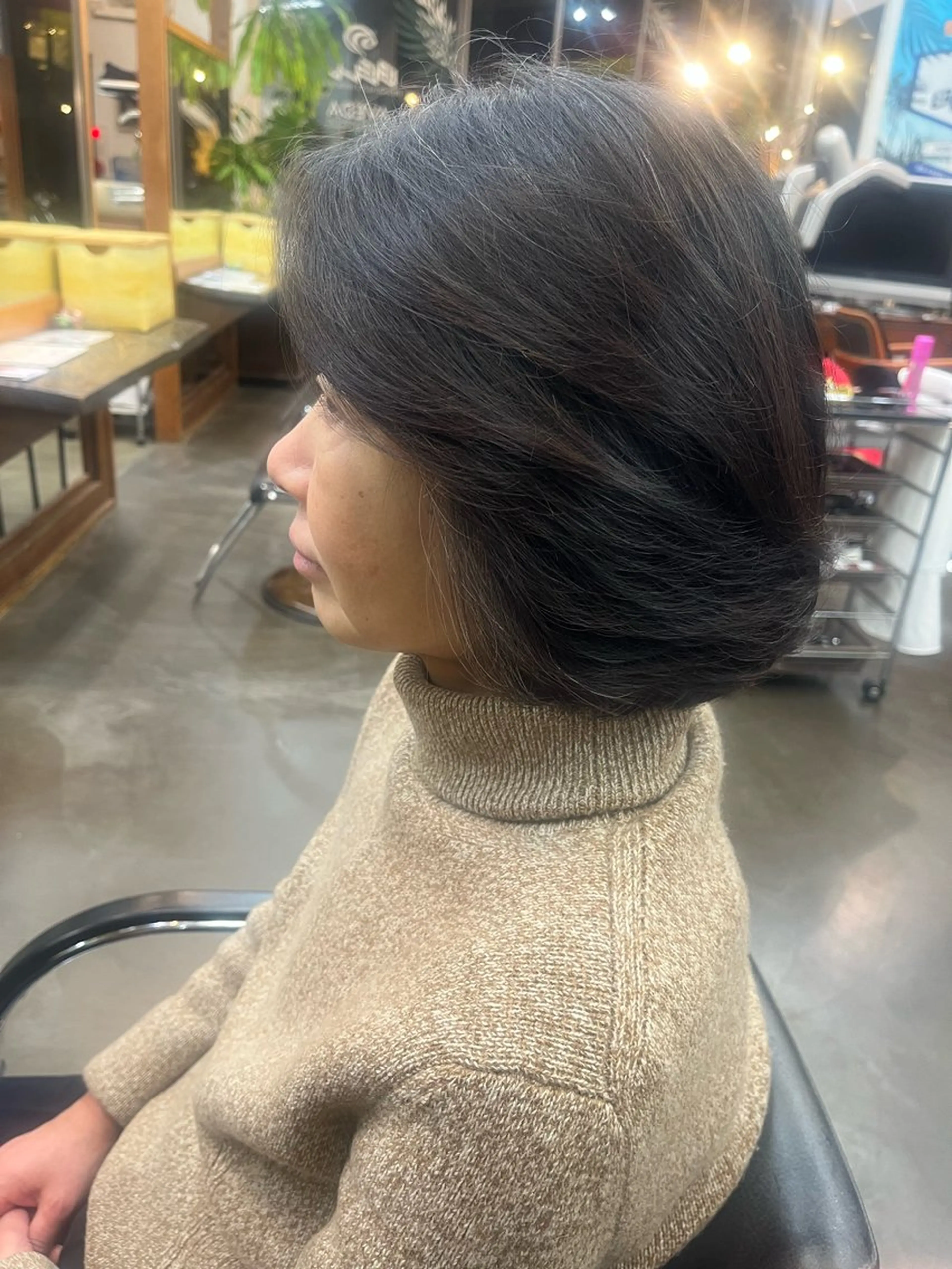 ショート ボブ レイヤーカット カット 中島 海斗のヘアスタイル