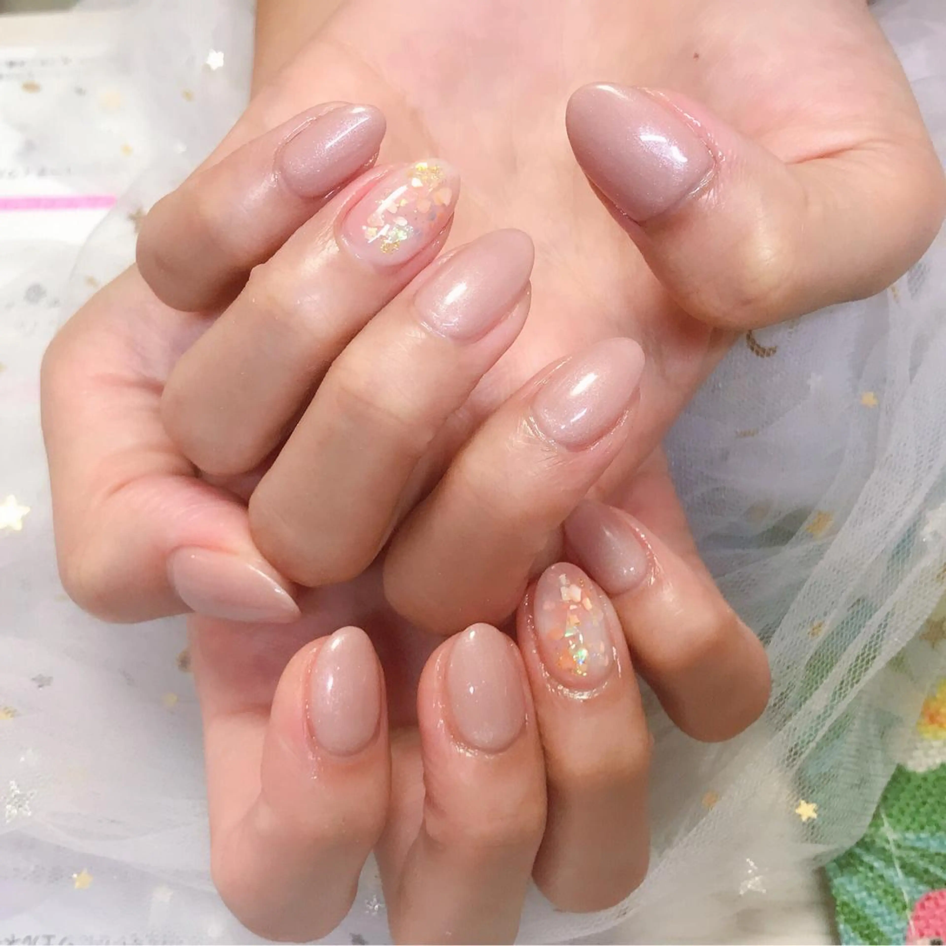 カラー ネイル Q Free nailsのネイルデザイン