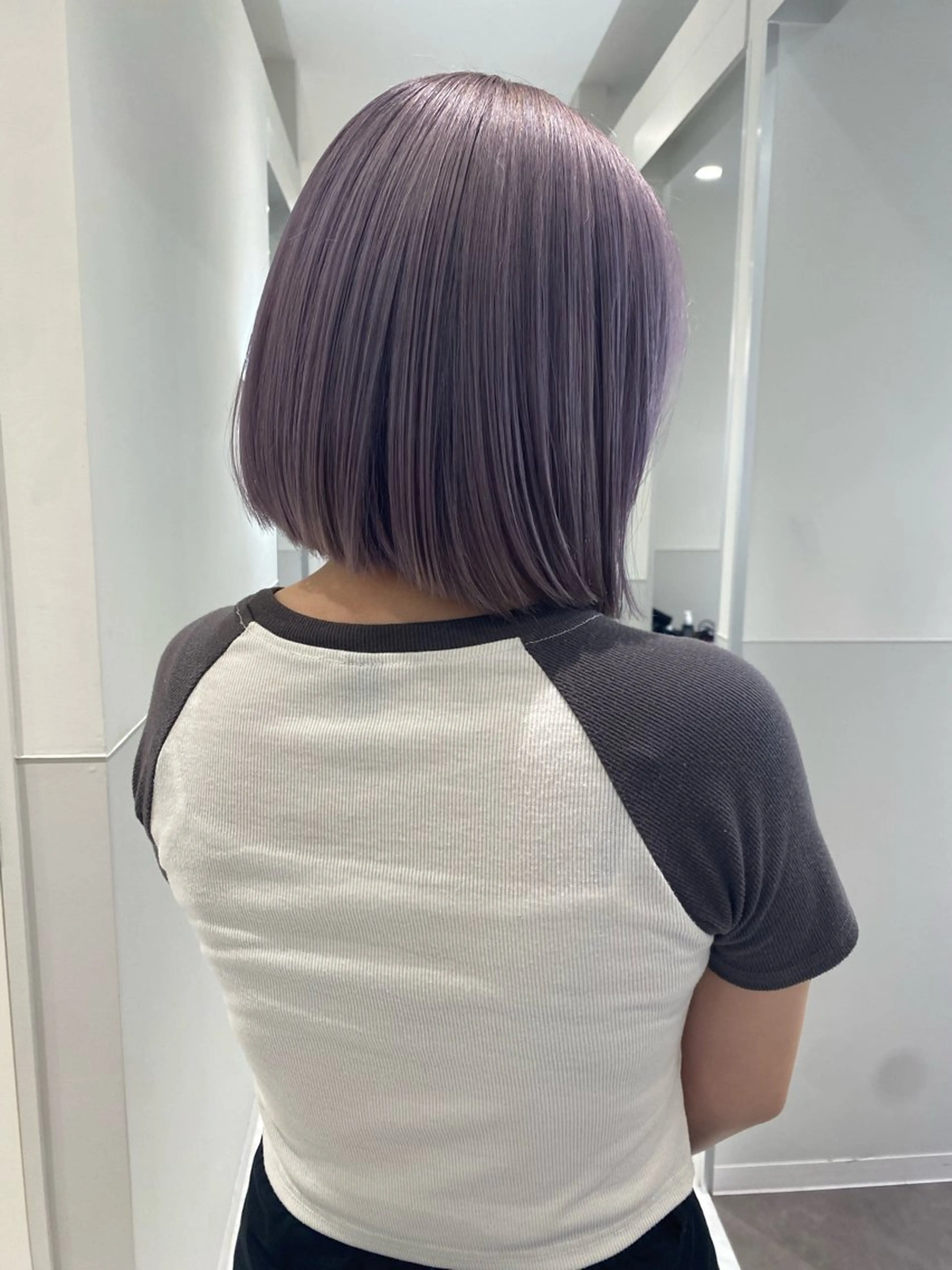 ショート カラー REN/ケアブリーチ /ハイトーン/名駅のヘアスタイル