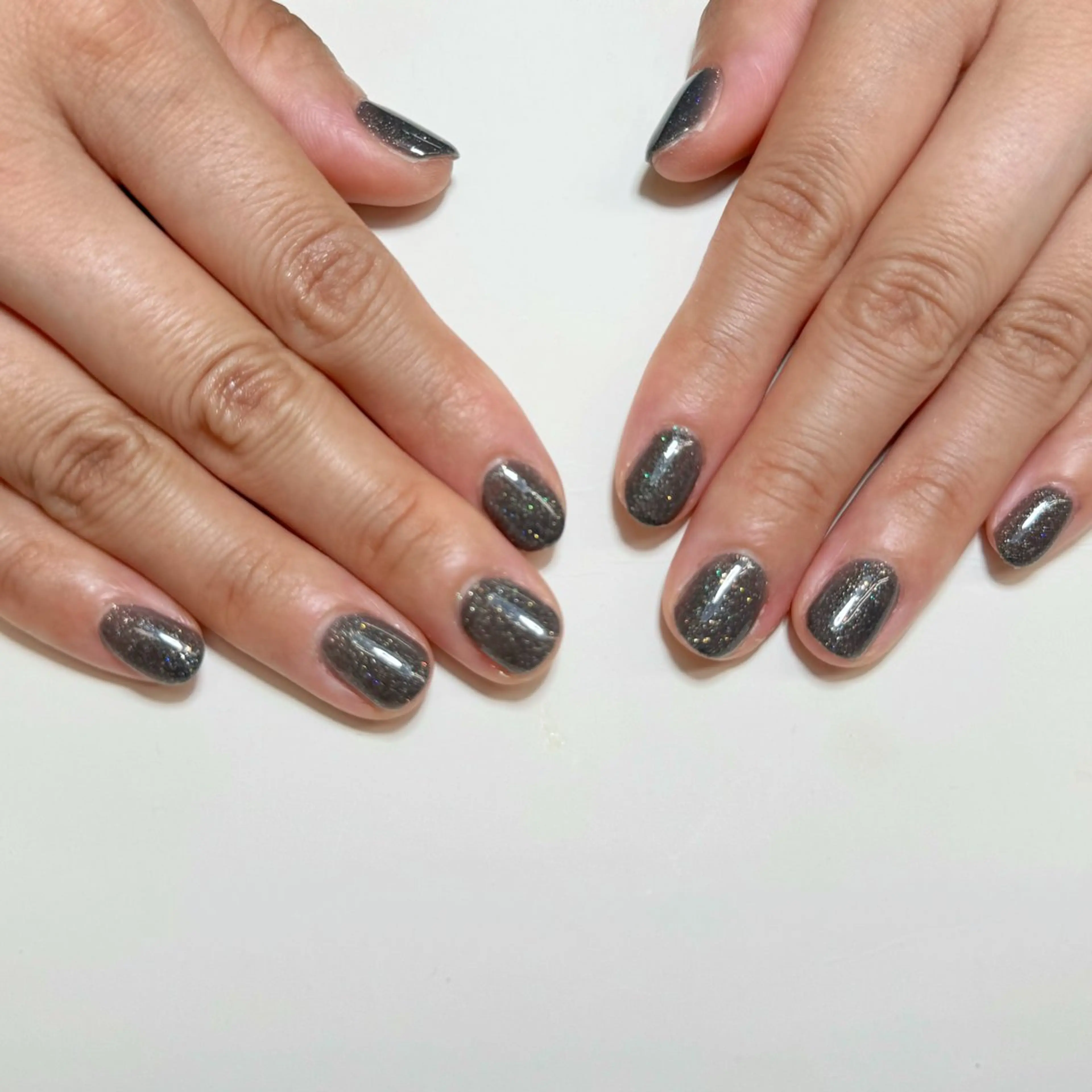 ネイル ラメ(グリッター) ワンカラーネイル Alisa nail Rinのネイルデザイン