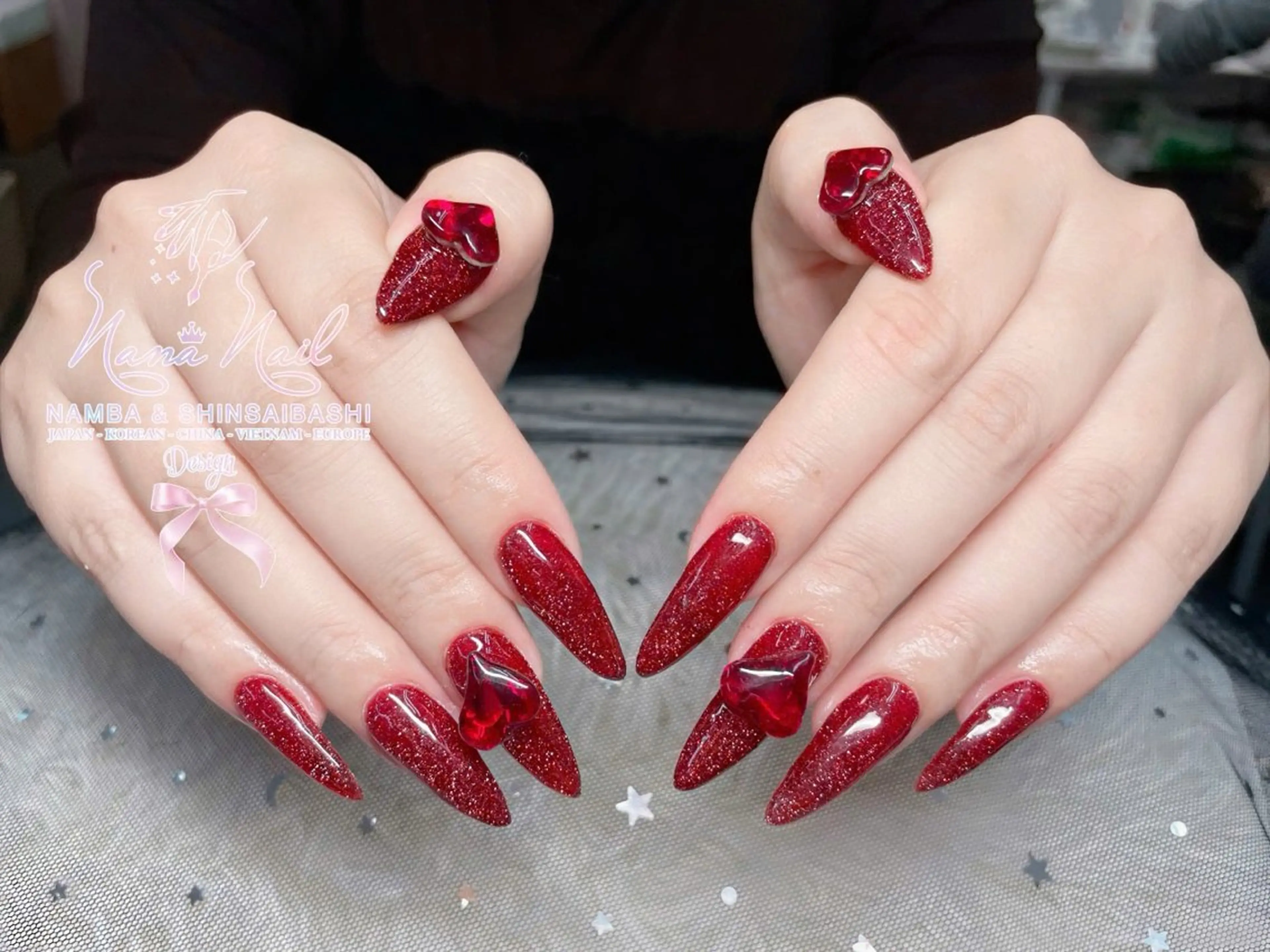 ネイル フットネイル ジェルネイル 持ち込み ネイルチップ ハンドネイル リナネイル 長堀橋店／東心斎橋店のネイルデザイン