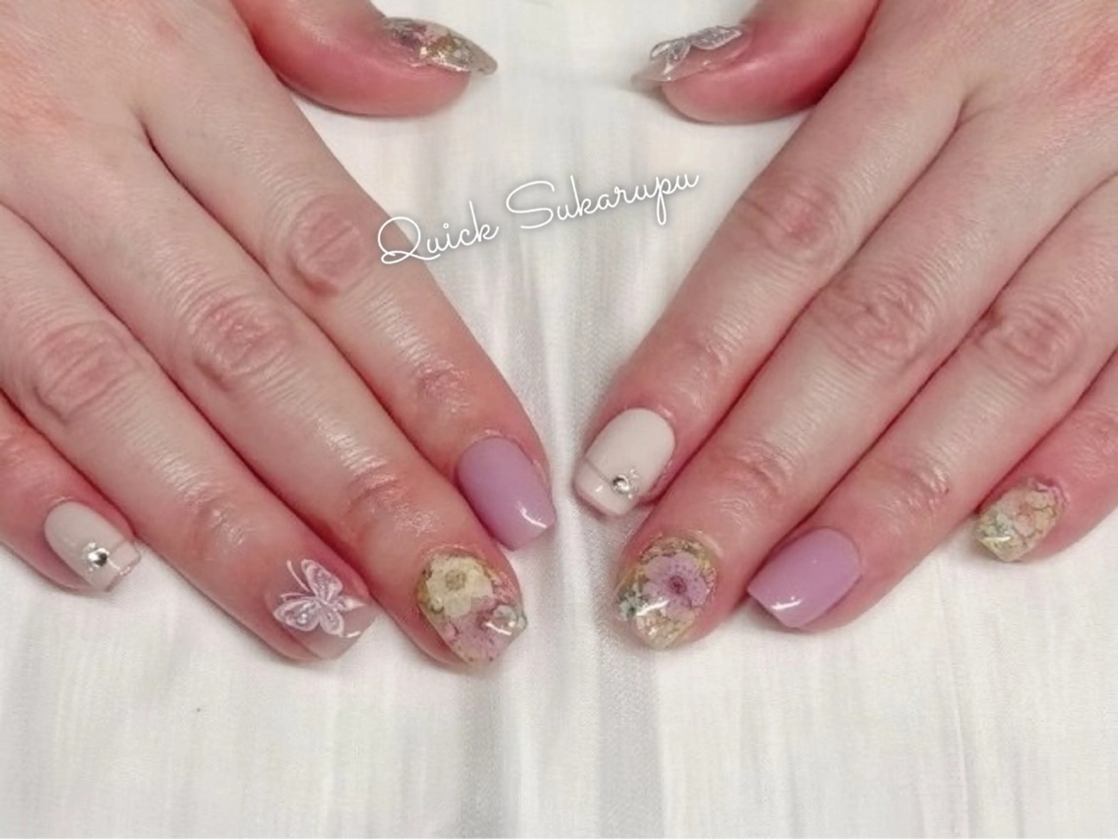 ネイル ハンドネイル Quick Sukarupu 高田馬場店所属・Quick Sukarupuのネイルデザイン