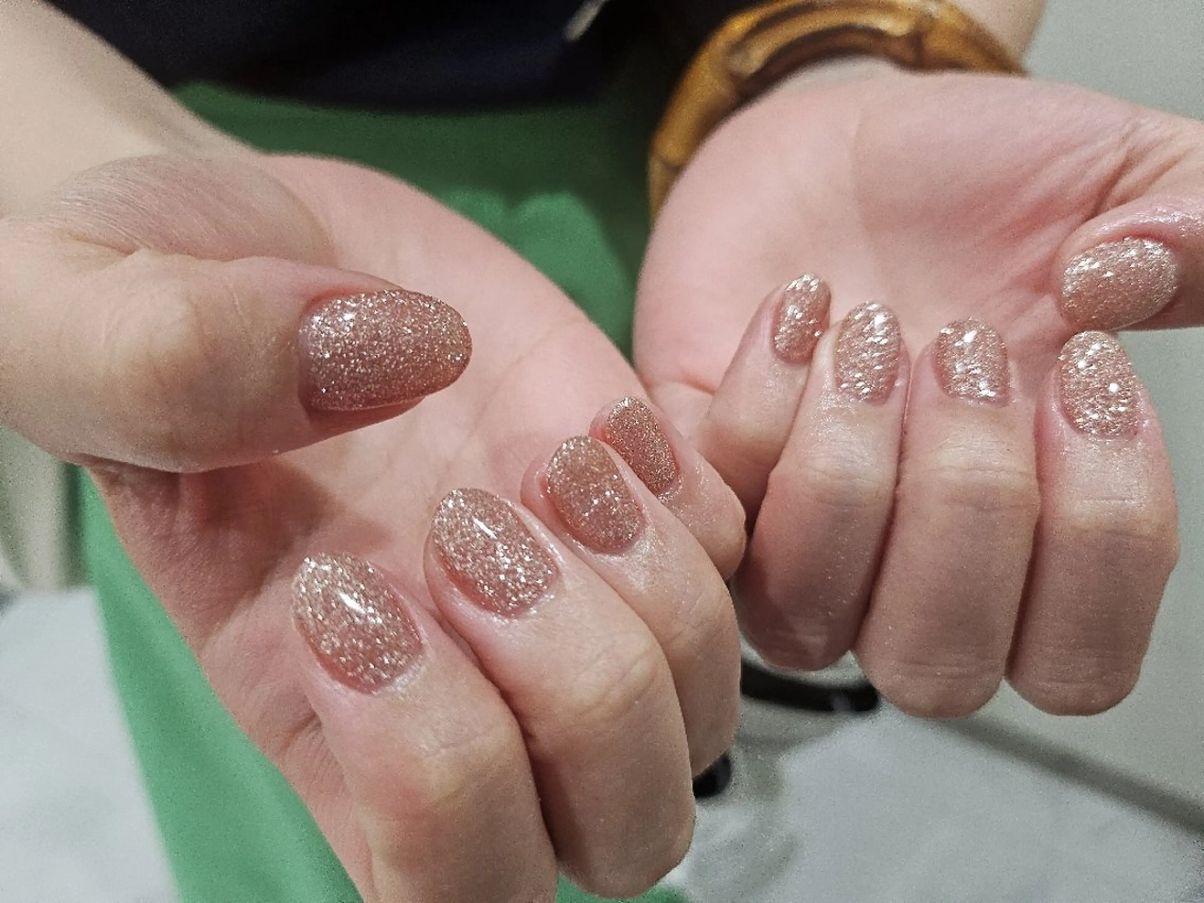 ネイル フラッシュネイル ジェルネイル キラキラネイル パラジェル シンプルネイル ハンドネイル puku nail 🌼kazu🌼のネイルデザイン