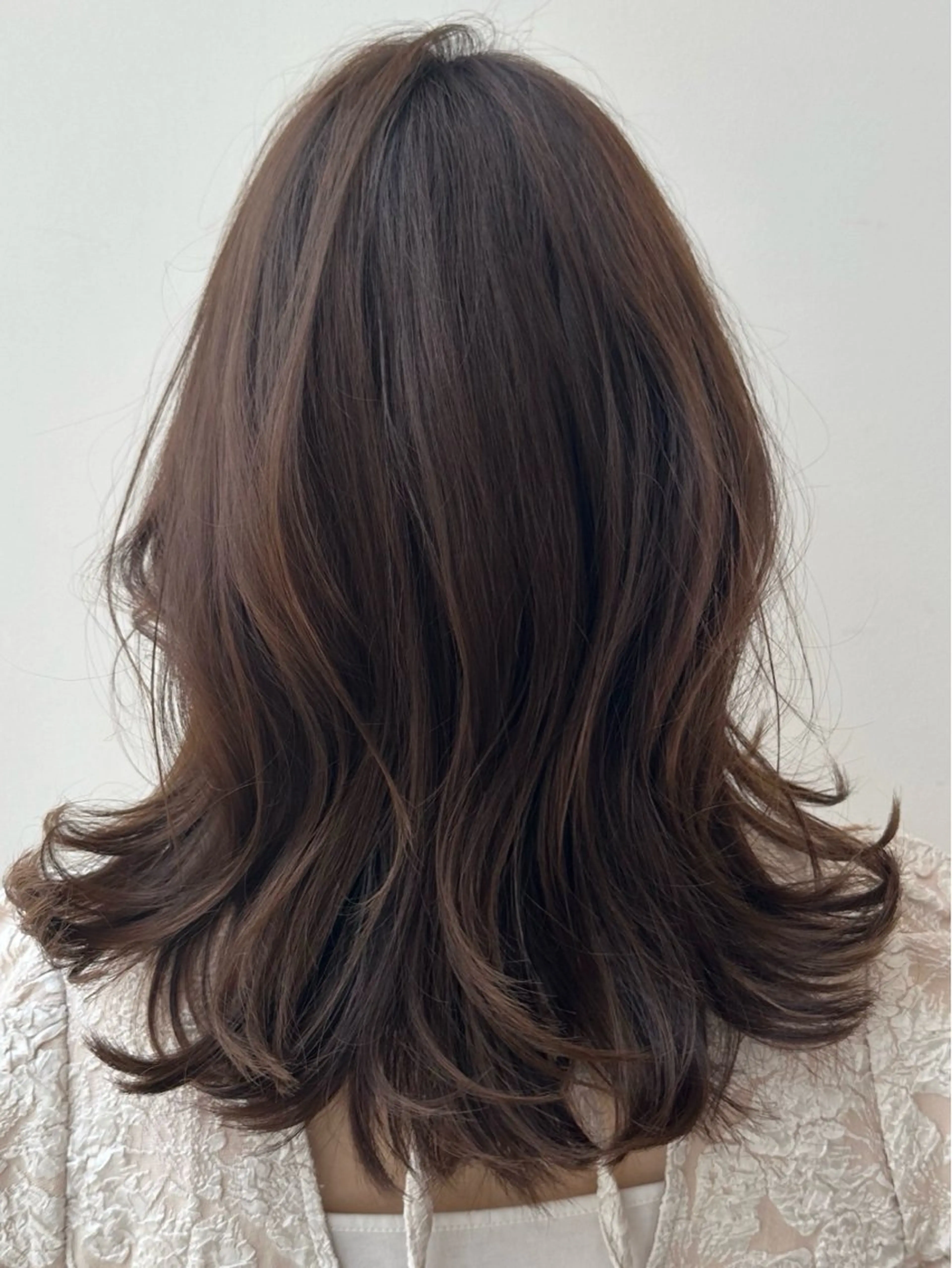 セミロング パーマ 碓氷和叶/ストレート 、パーマモデル募集中のヘアスタイル