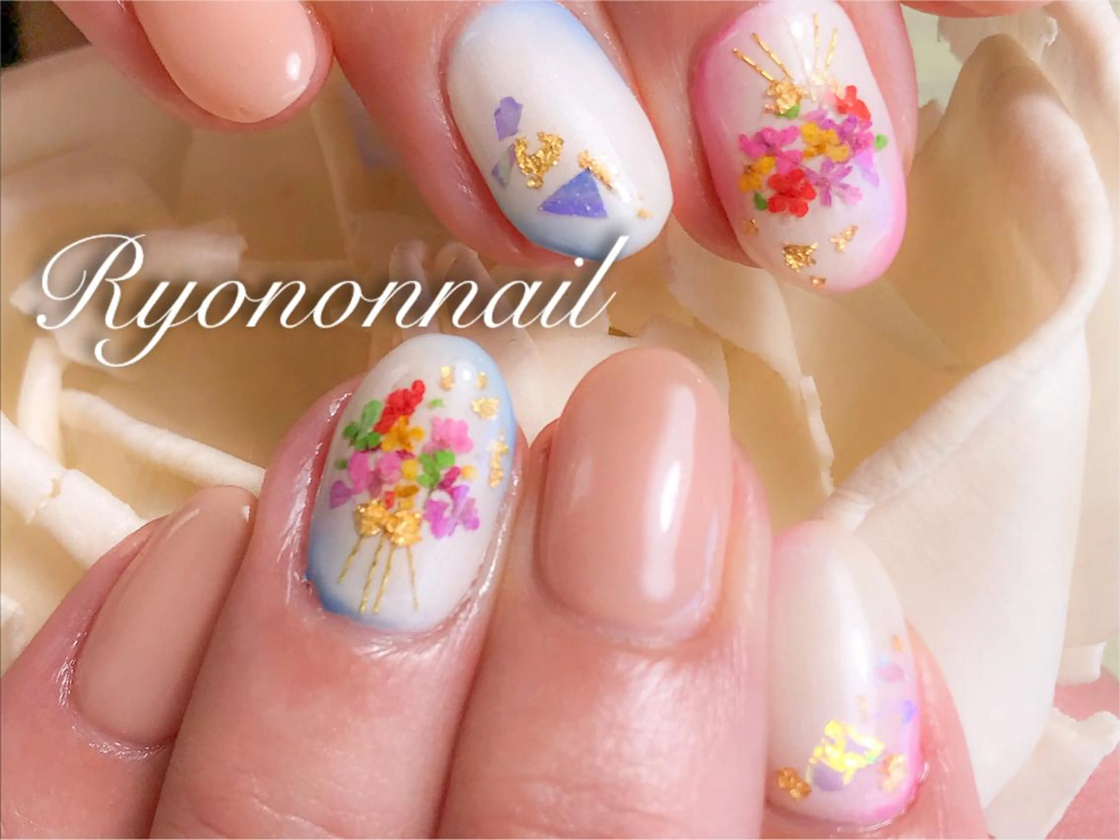ネイル Ryononnail(リョノンネイル)所属・Ryononnail 上谷典子のネイルデザイン