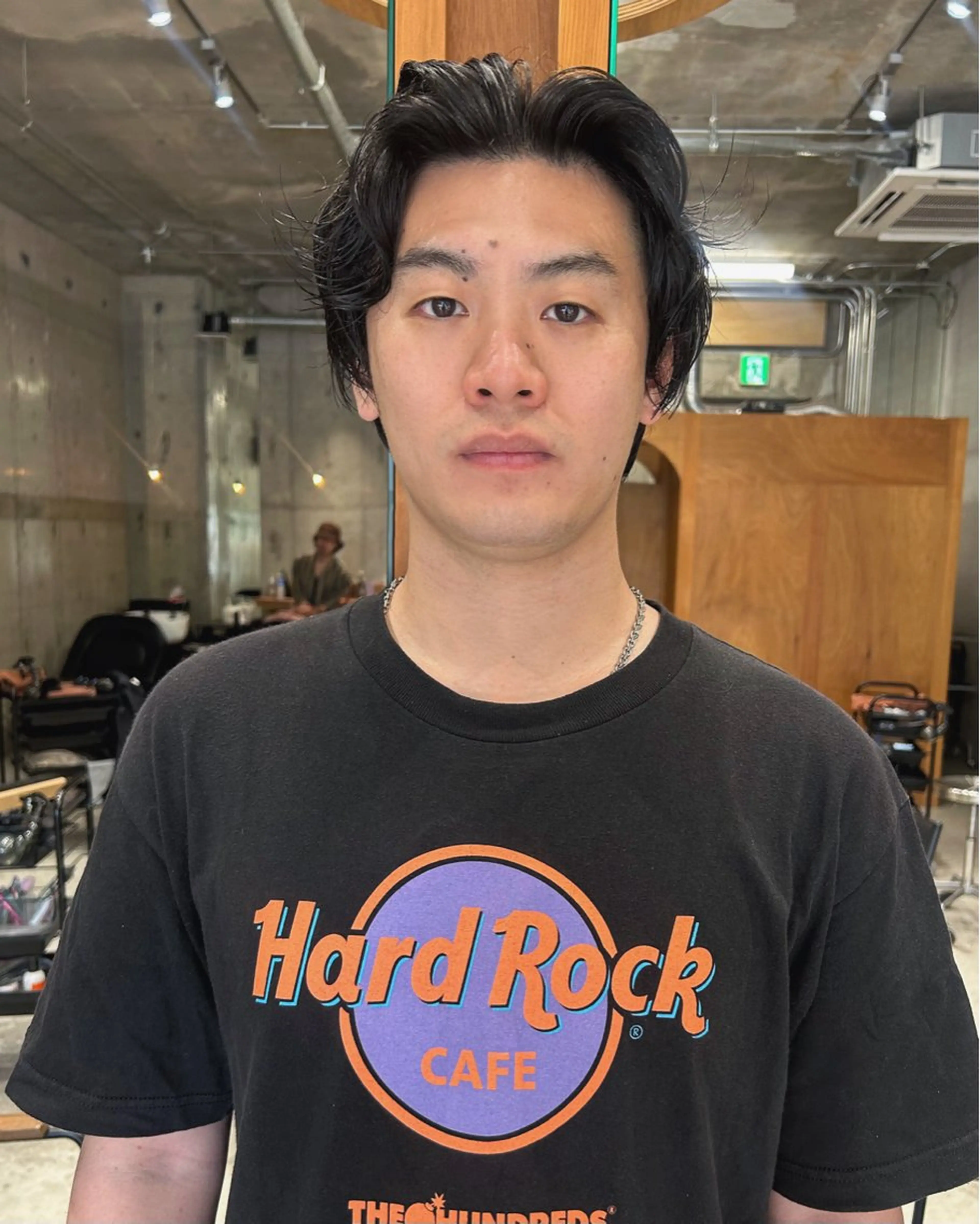 メンズ 柔らかいオリーブ🍃 カラーNatsumiのヘアスタイル