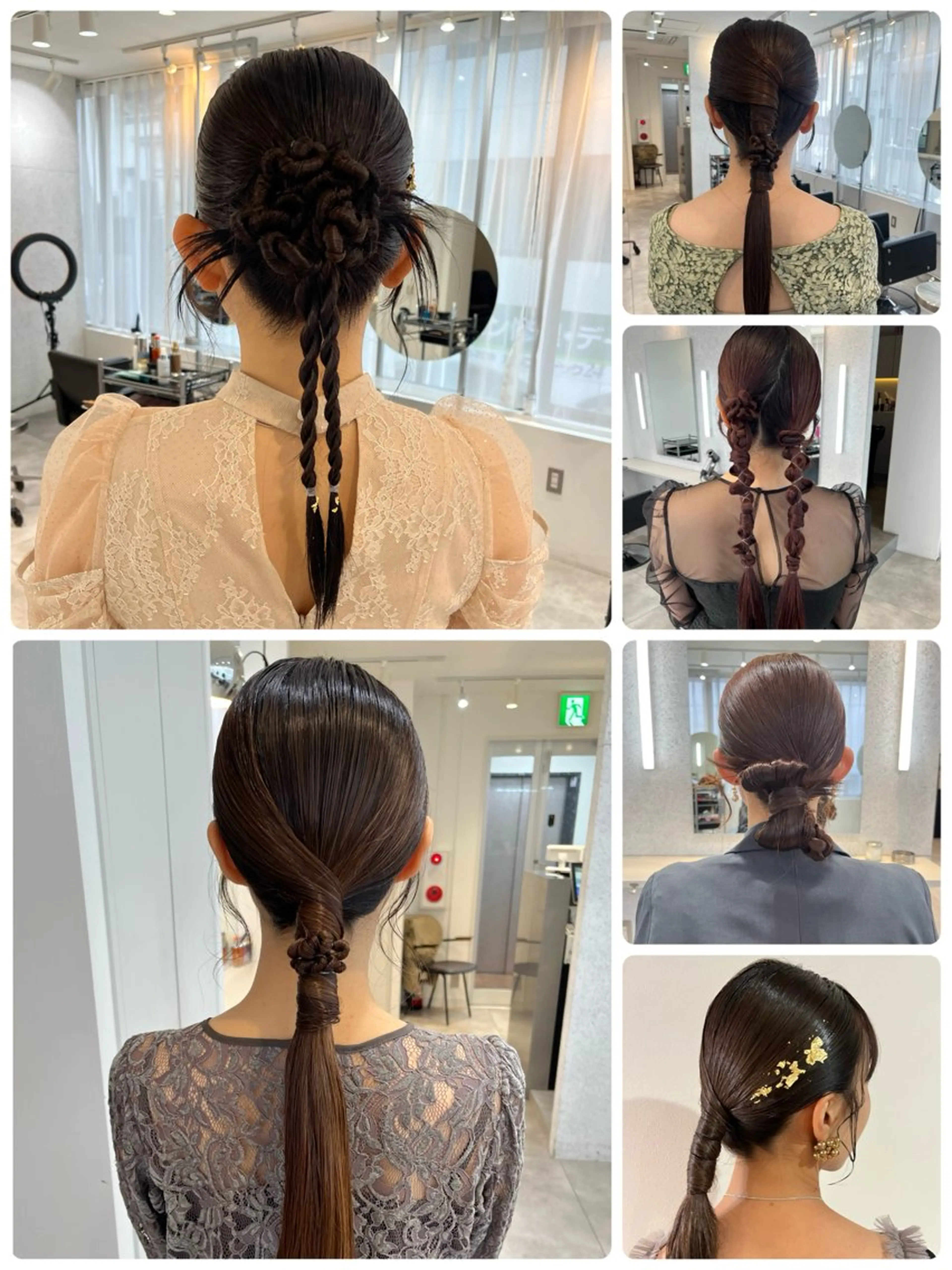 【8:30​〜​結婚式ヘアセット💖💖】8:00​〜​は＋1500円です🙂‍↕️複雑な装飾品NGデス😣の写真