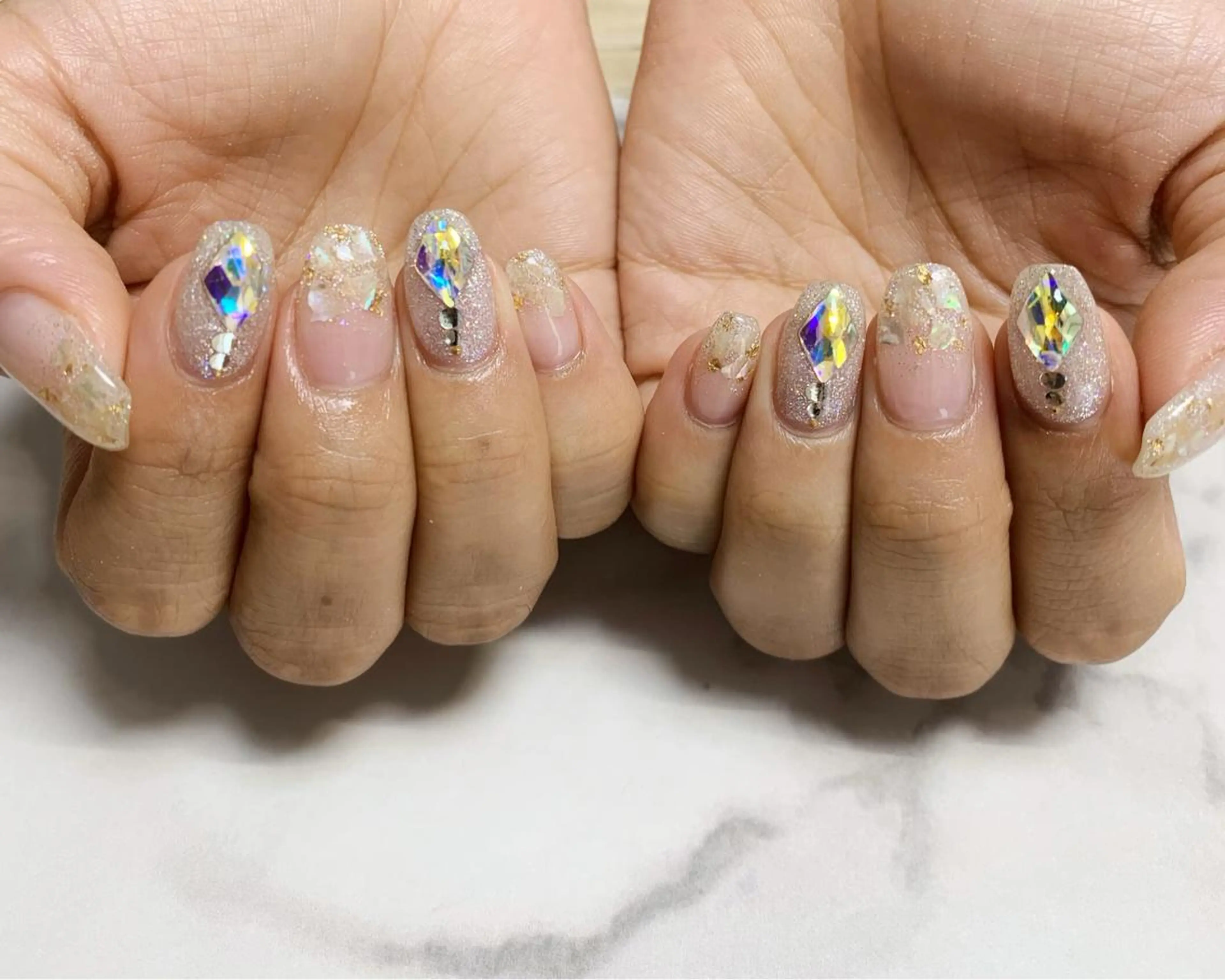 ネイル ハンドネイル nail salon en familleのネイルデザイン