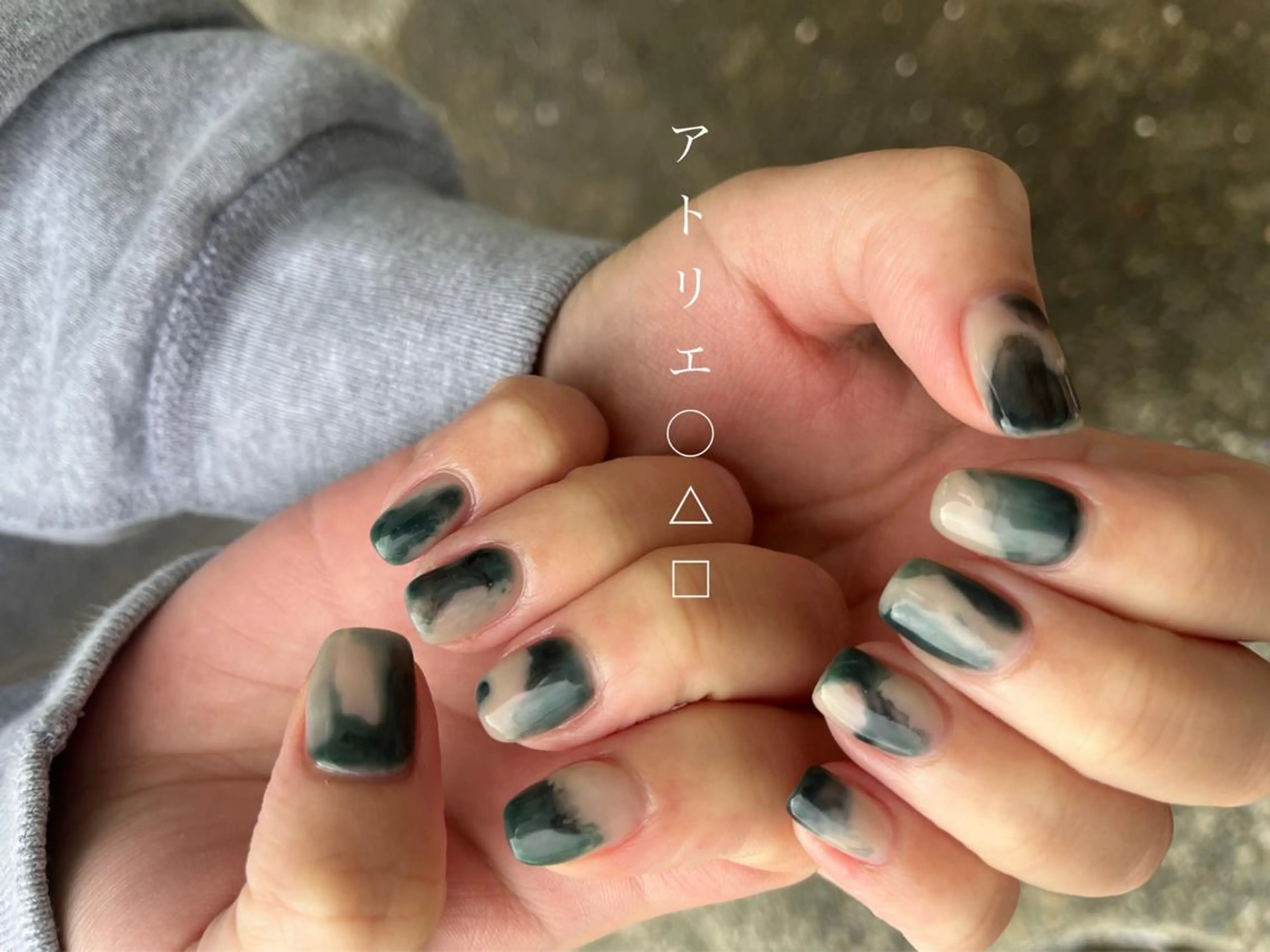 ネイル ハンドネイル アトリエ ○△□のネイルデザイン