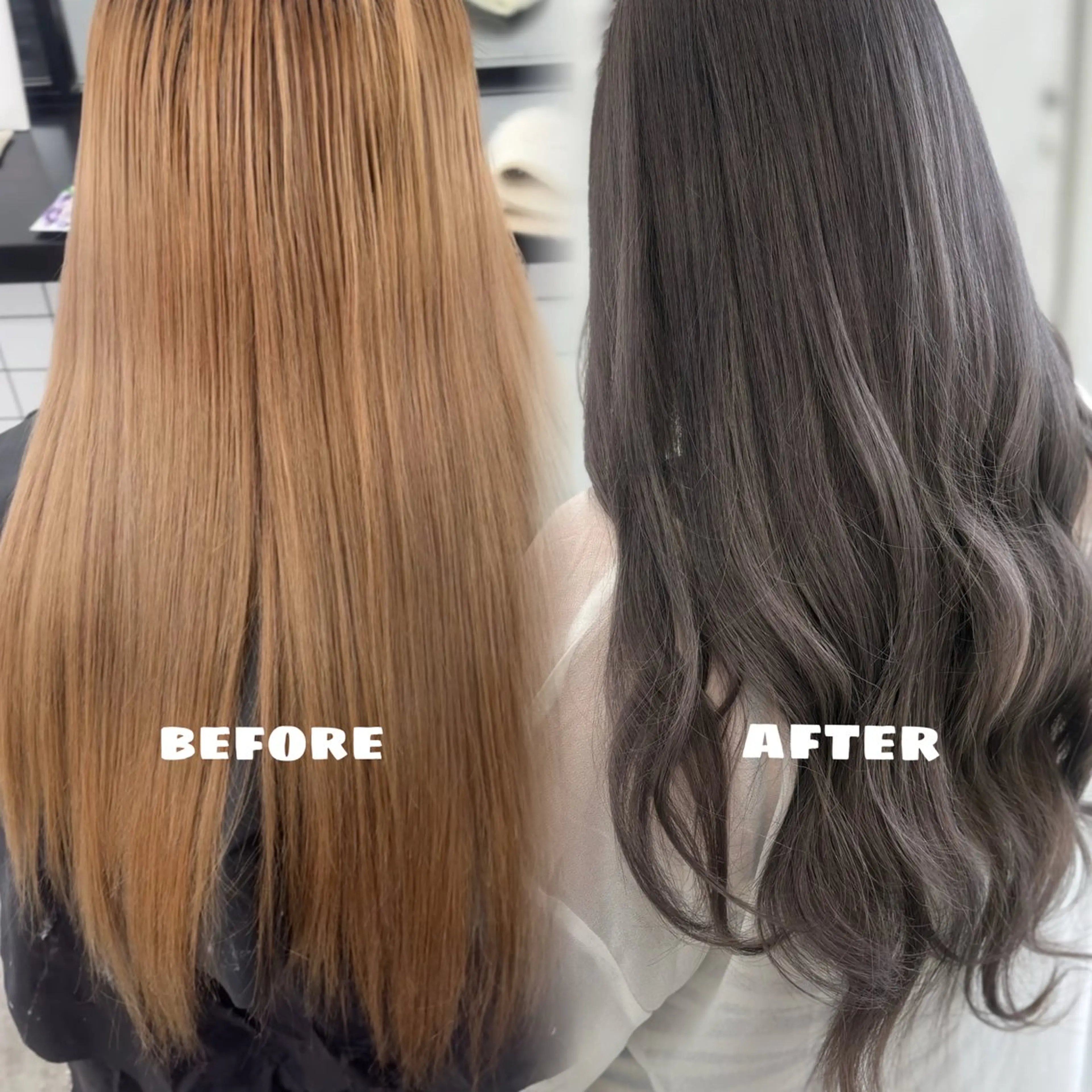 ロング カラー シルバー ヘアカラー 🌟ゆりあ🌟 JILLSTUDIOのヘアスタイル