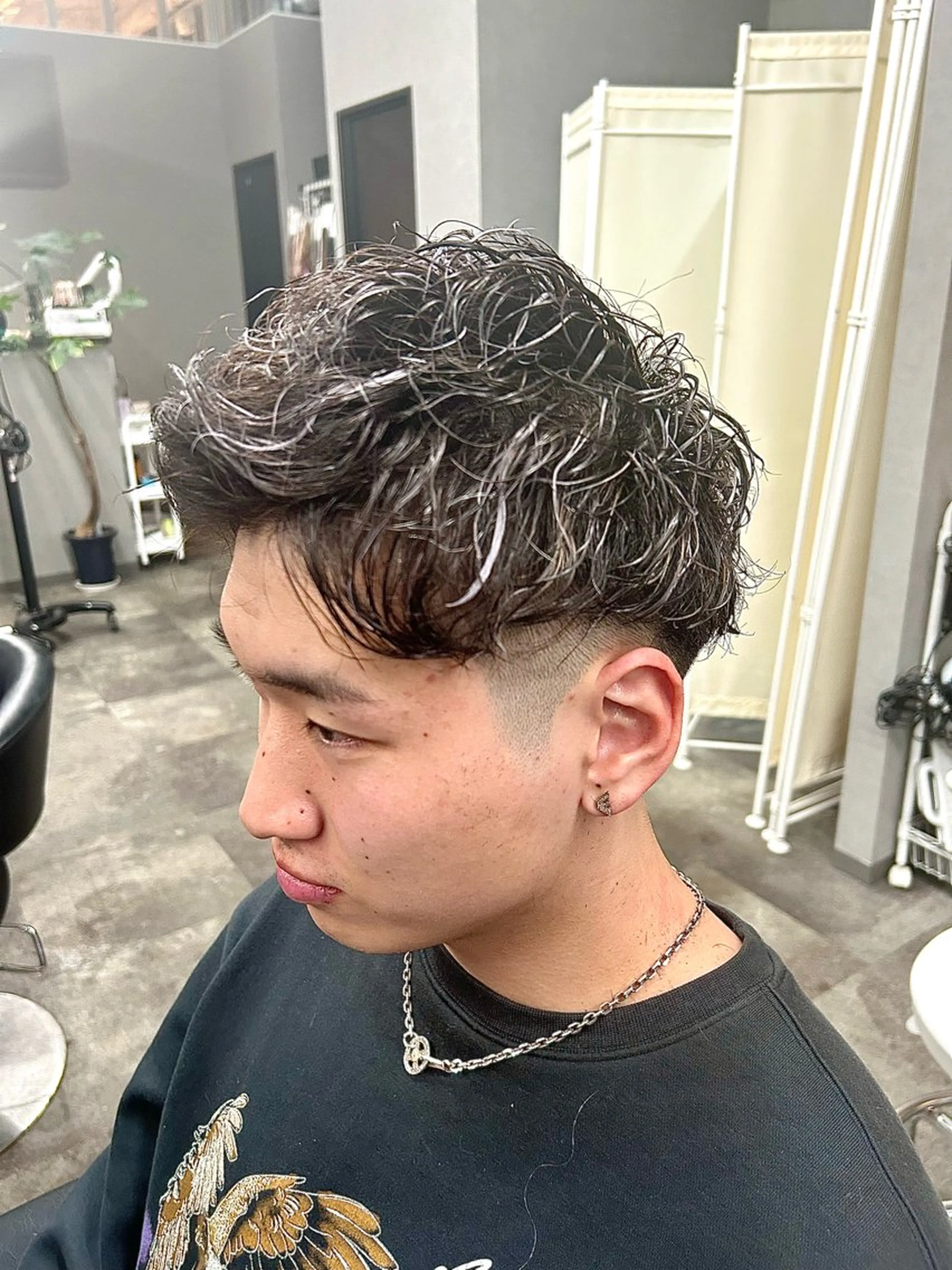 【先着5名限定‼️12月末まで】✨メンズカット+パーマ+メッシュ✨インスタ相互フォローキャンペーンの写真