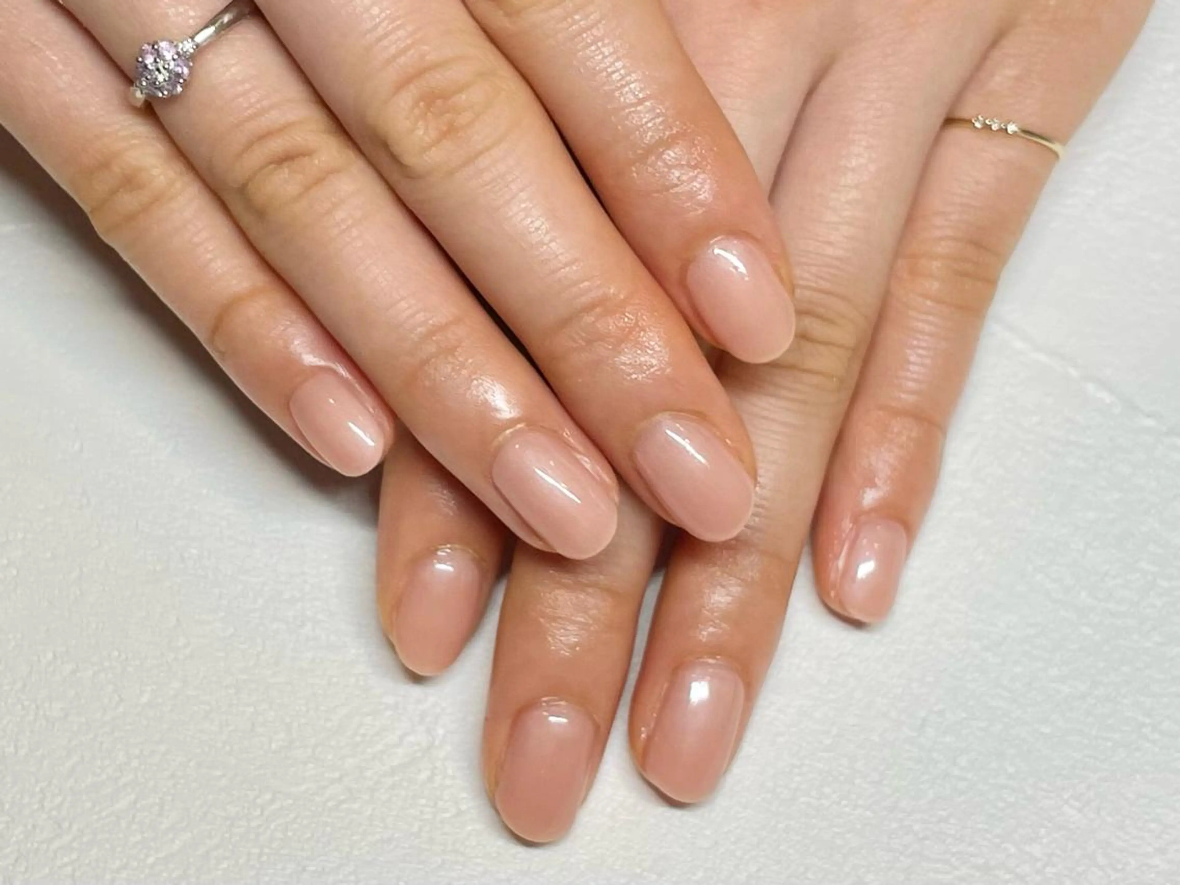 ネイル ワンカラーネイル ささき れいなのネイルデザイン