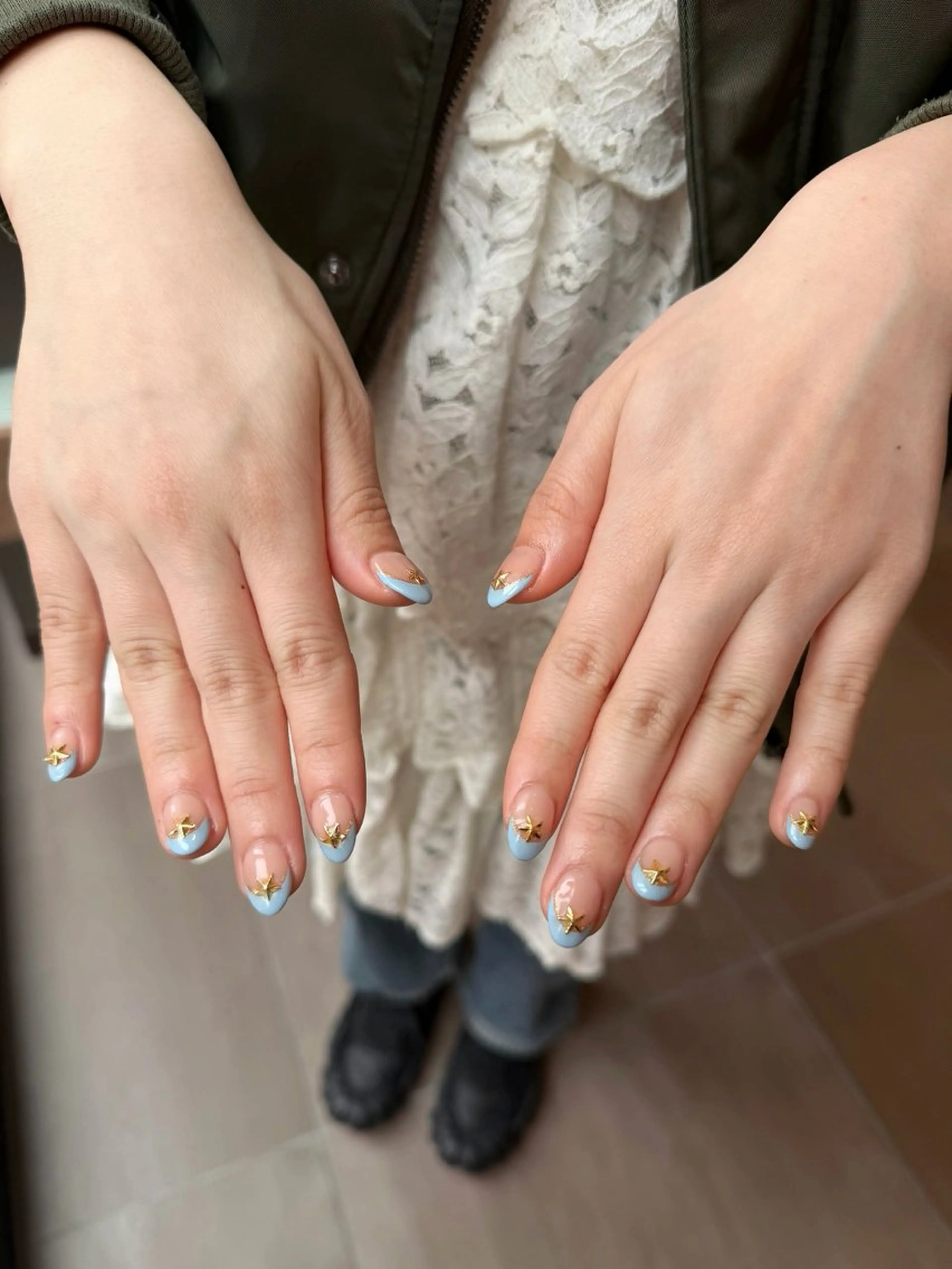 ネイル ハンドネイル Nail salon coffret あべの店所属・coffret. smpyのネイルデザイン