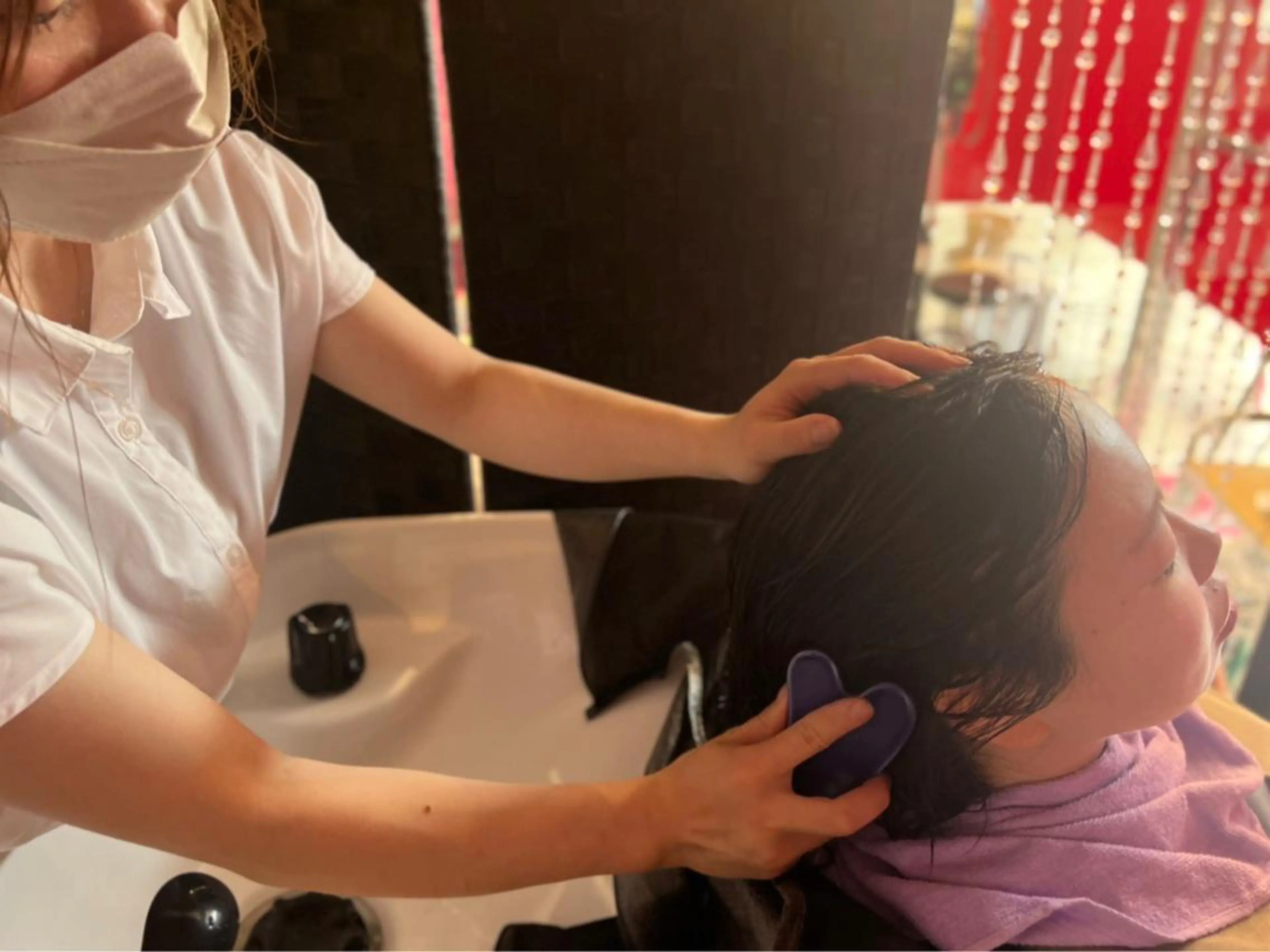 横山 千春のヘアスタイル