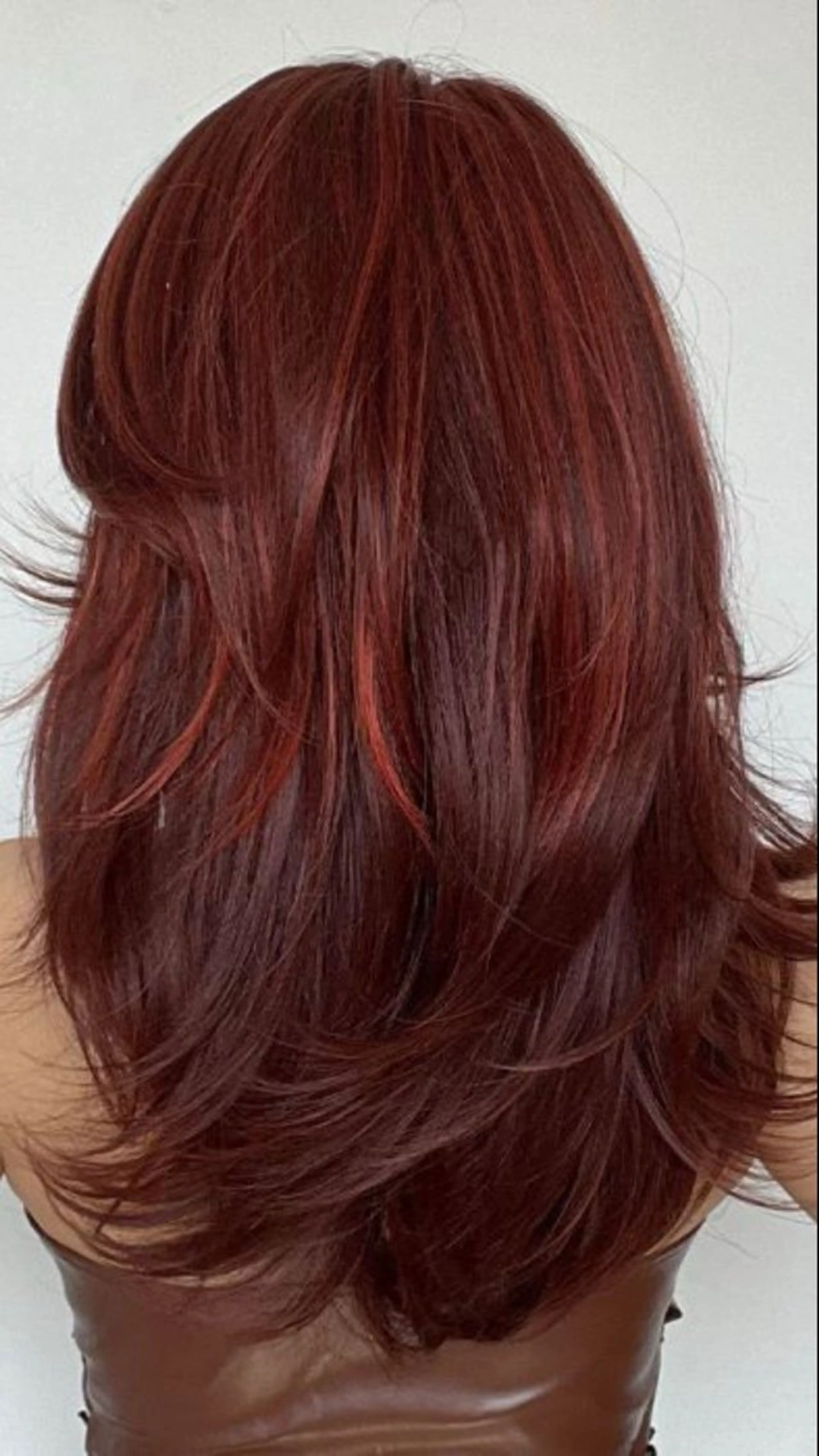 セミロング カラー mocca★ 細川のヘアスタイル