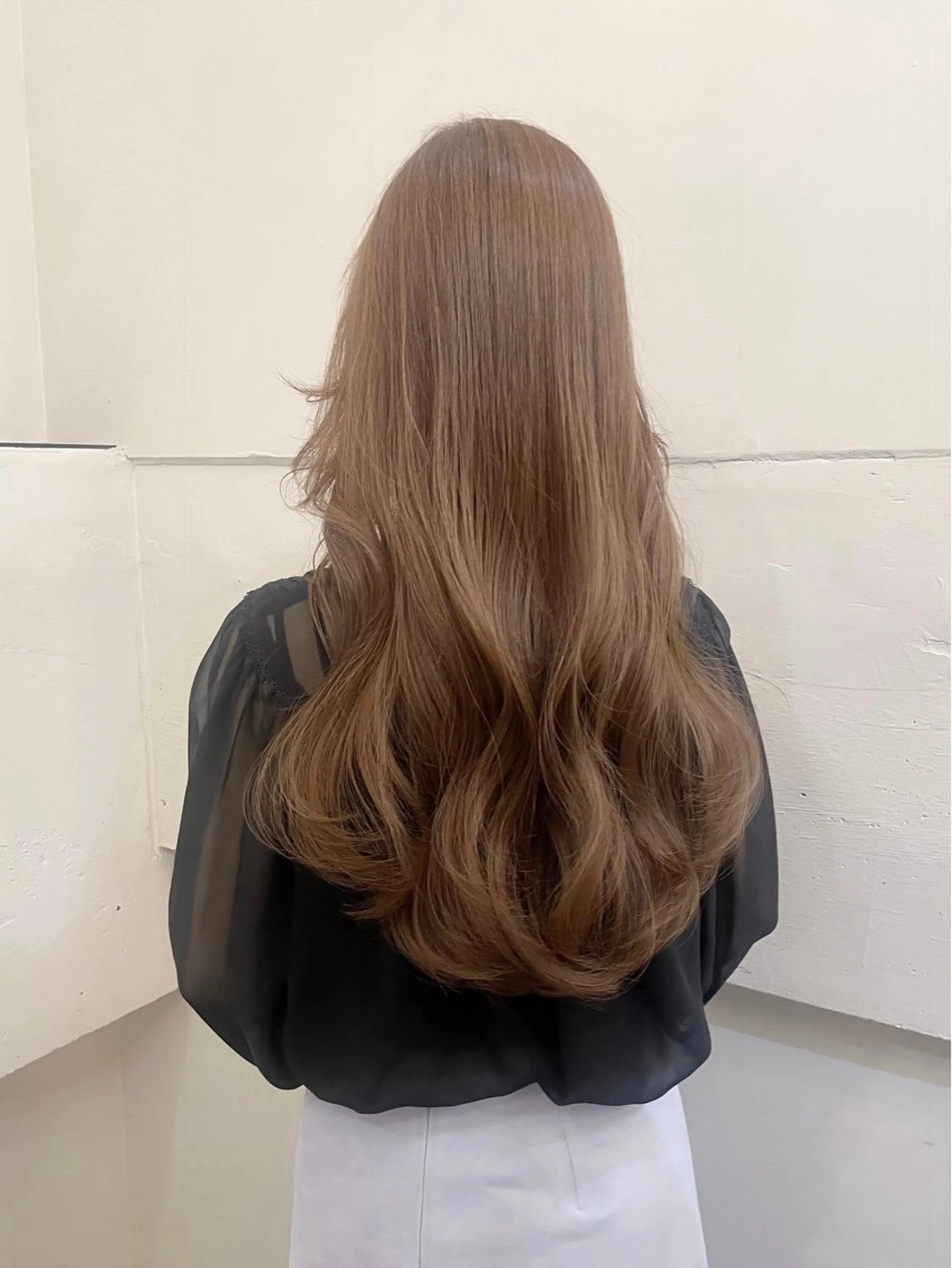 ロング カラー カット ヘアカラー トリートメント 横浜/レイヤーカット /韓国ヘア/佐藤記正のヘアスタイル