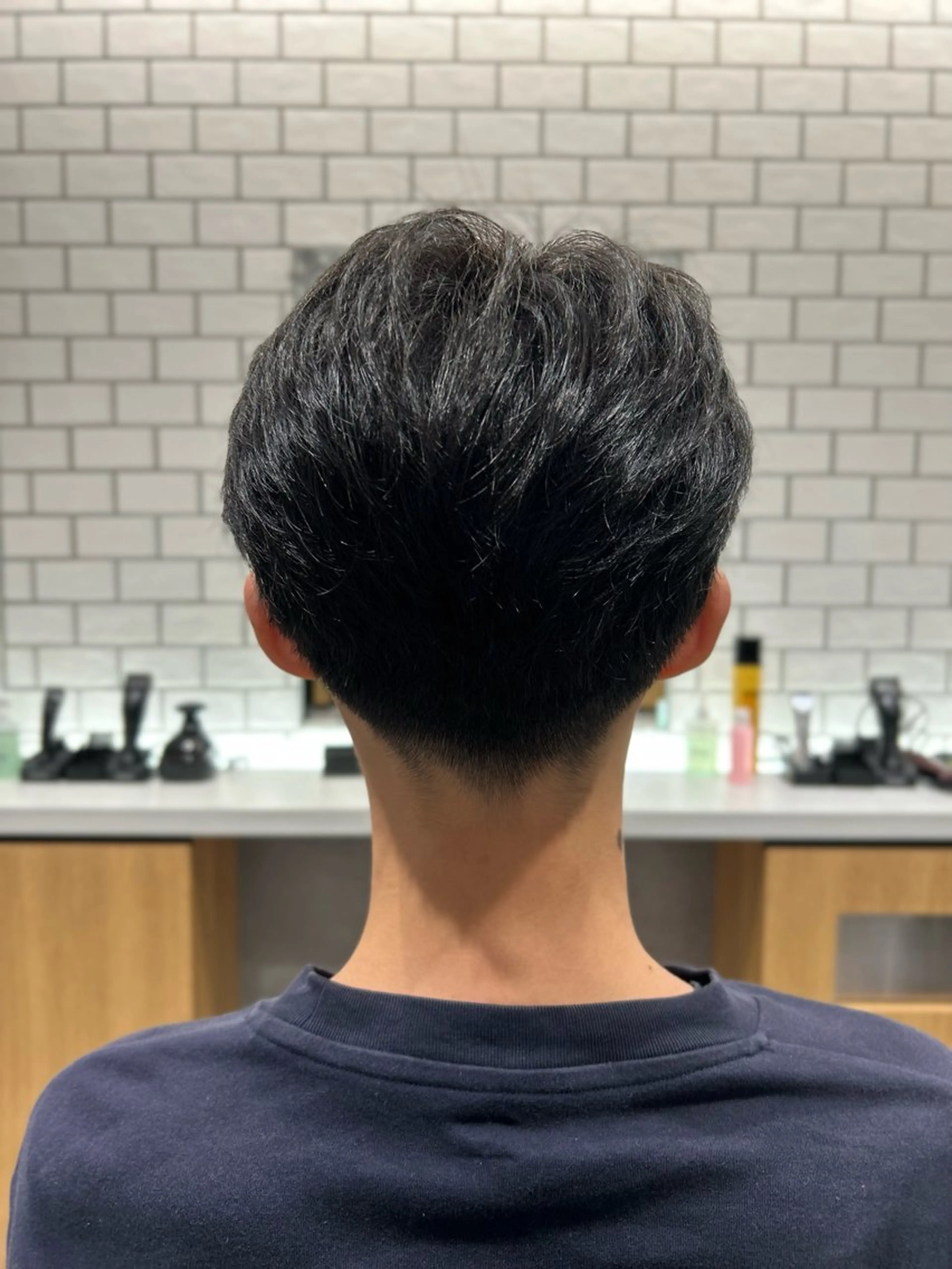 ショート メンズ メンズショート ツーブロック 刈り上げ ショートヘア BARBER SHOP 涼 流山おおたかの森店所属・岡崎 佑香のヘアスタイル