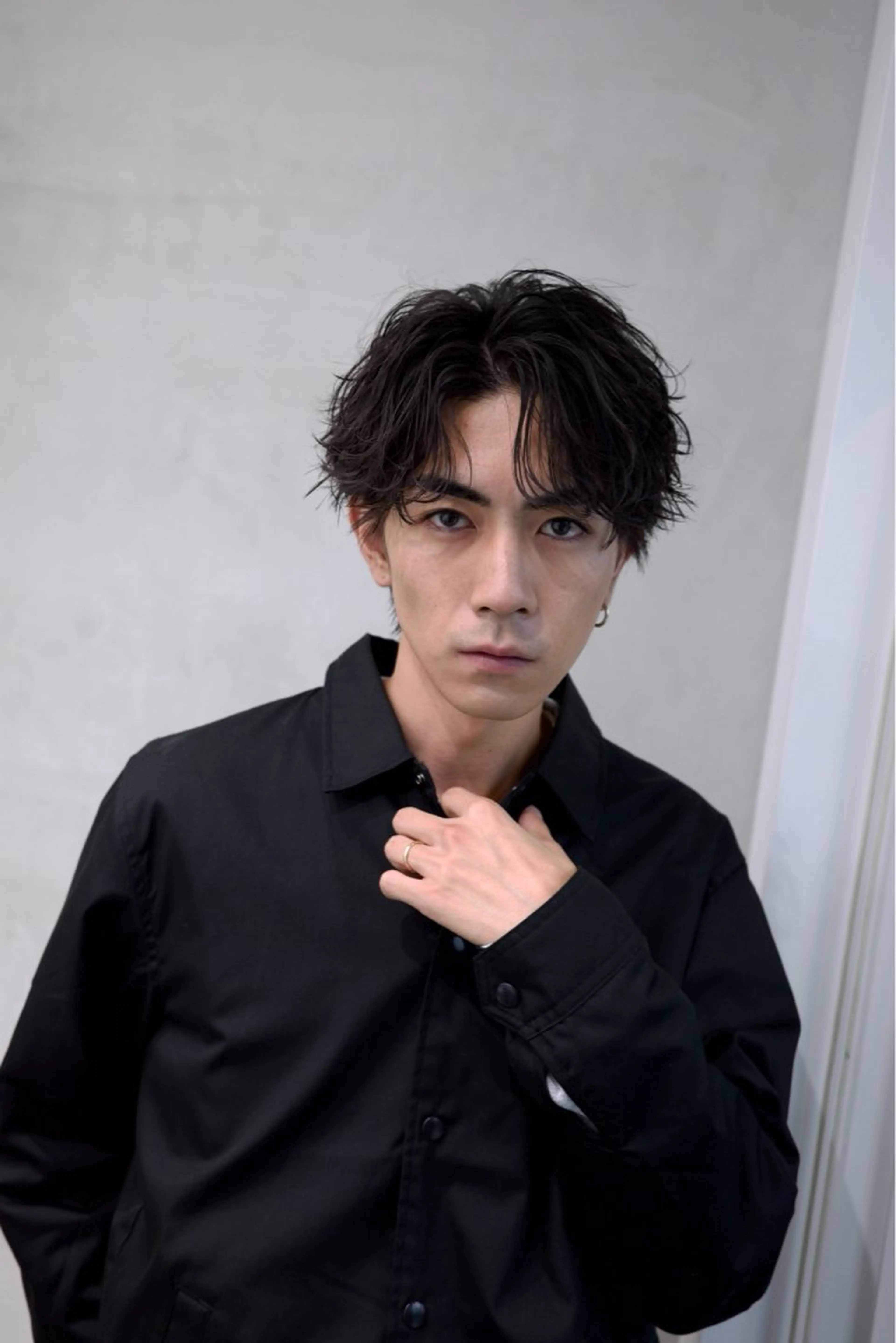 パーマ メンズ fifth 安次富　泰雅のヘアスタイル