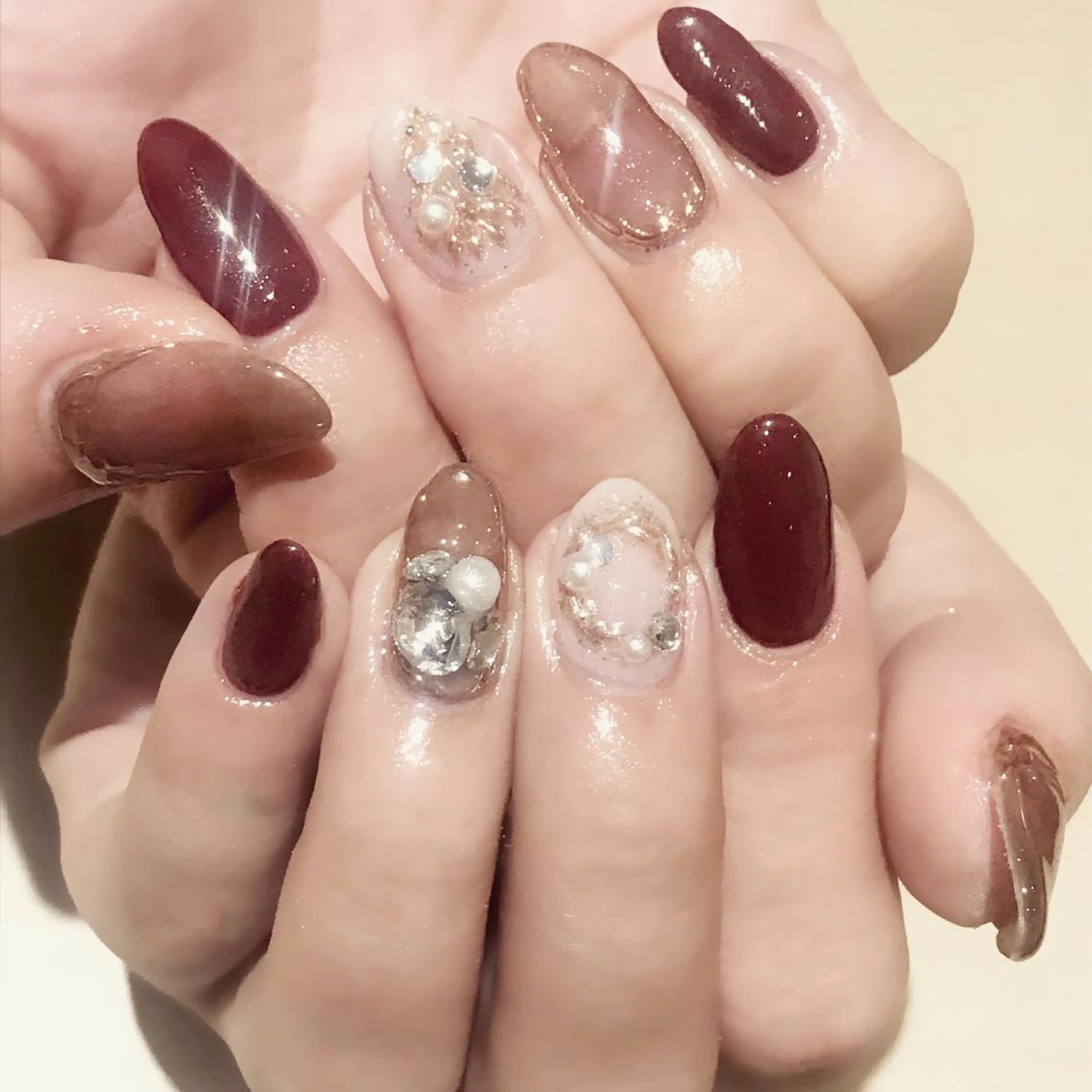 ネイル 冬ネイル クリスマス Nyanco Nailのネイルデザイン