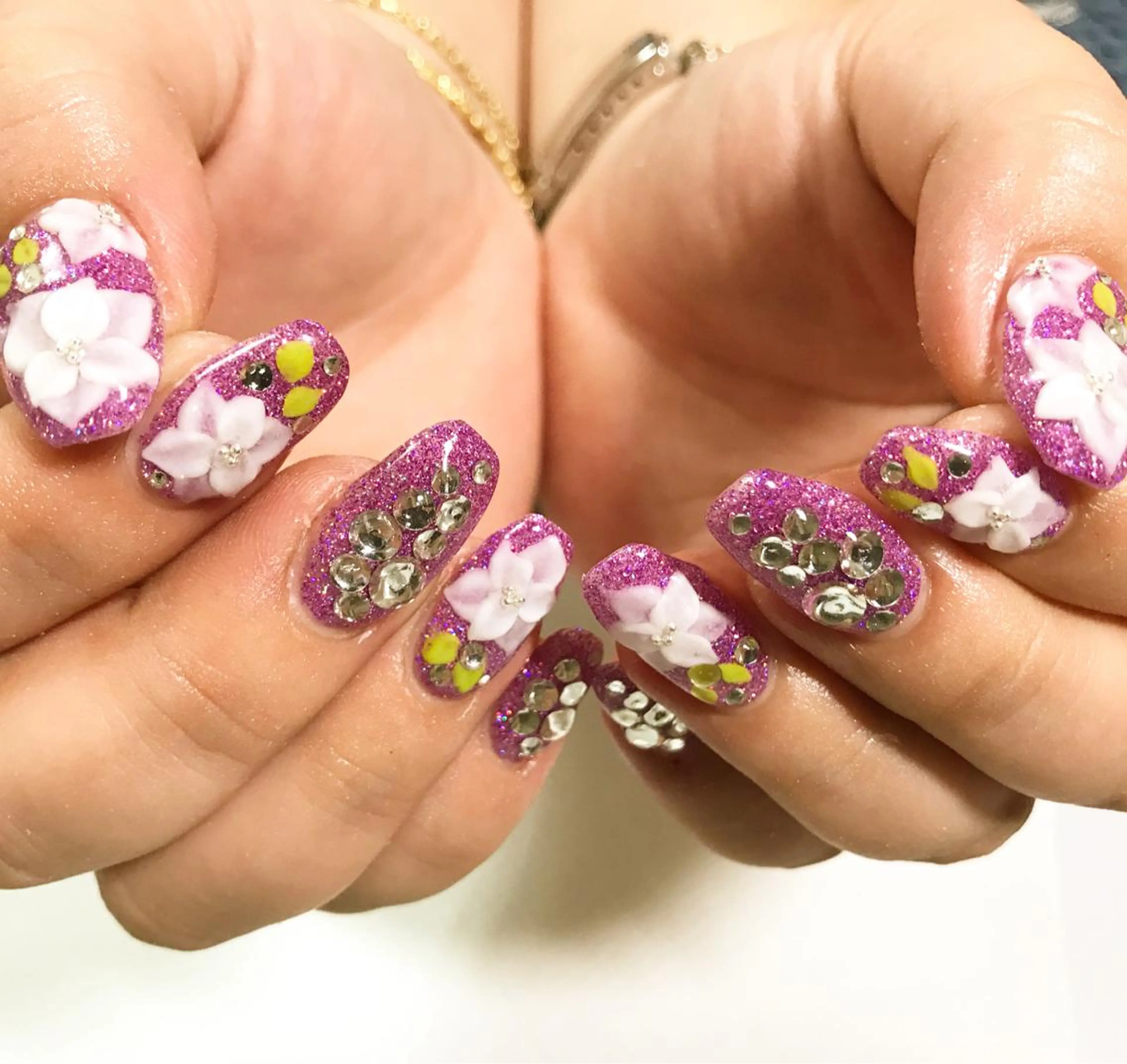 ネイル フットネイル キラキラネイル ラメ(グリッター) シンプルネイル 春ネイル ネイル フフラ所属・nail fufla ♡yamane♡のネイルデザイン