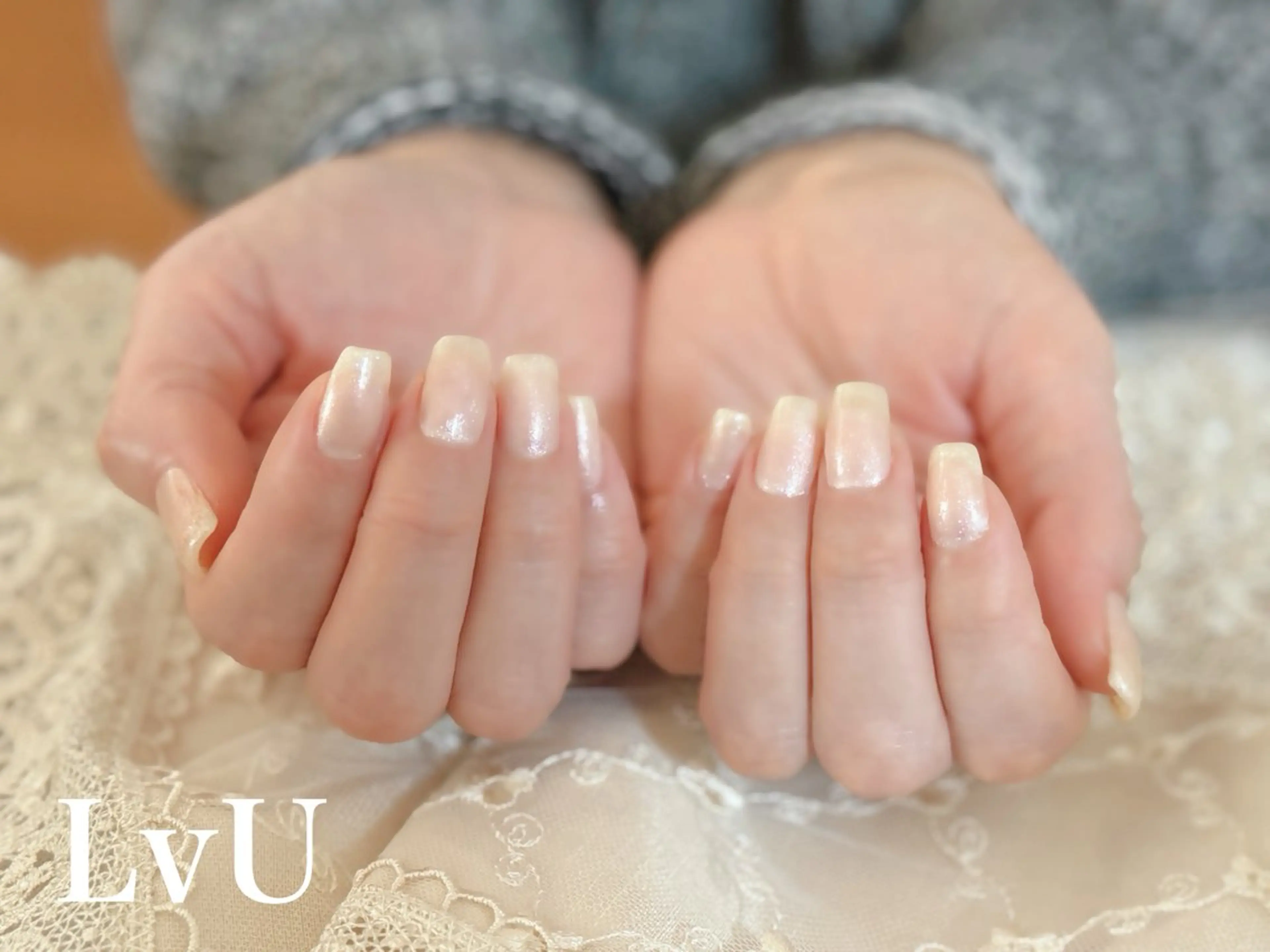 ネイル ワンカラーネイル LvU(ラブユー) Asayamaのネイルデザイン