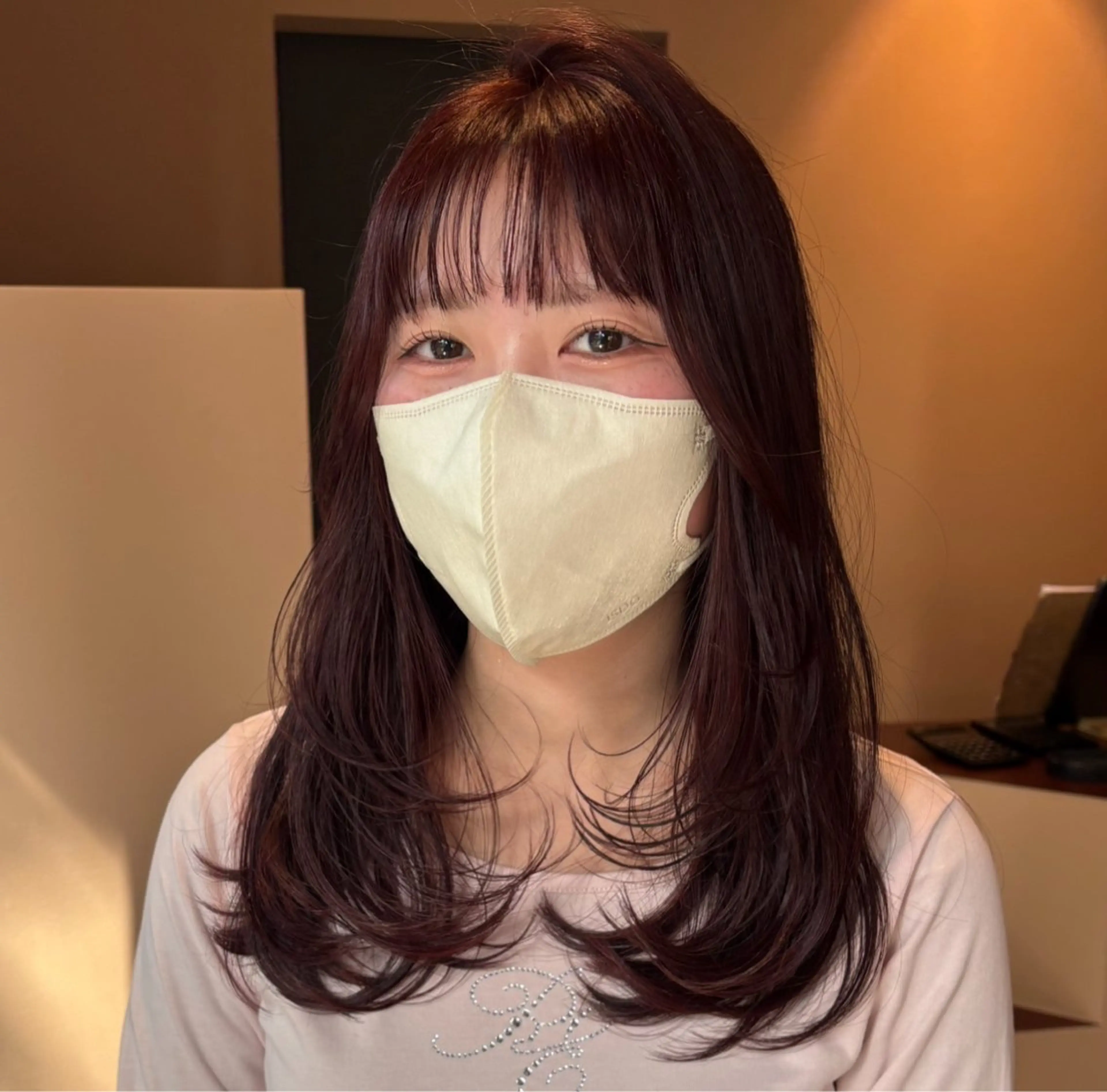 レイヤーカット＋アディクシーカラー＋髪質改善トリートメント 5STEPの写真