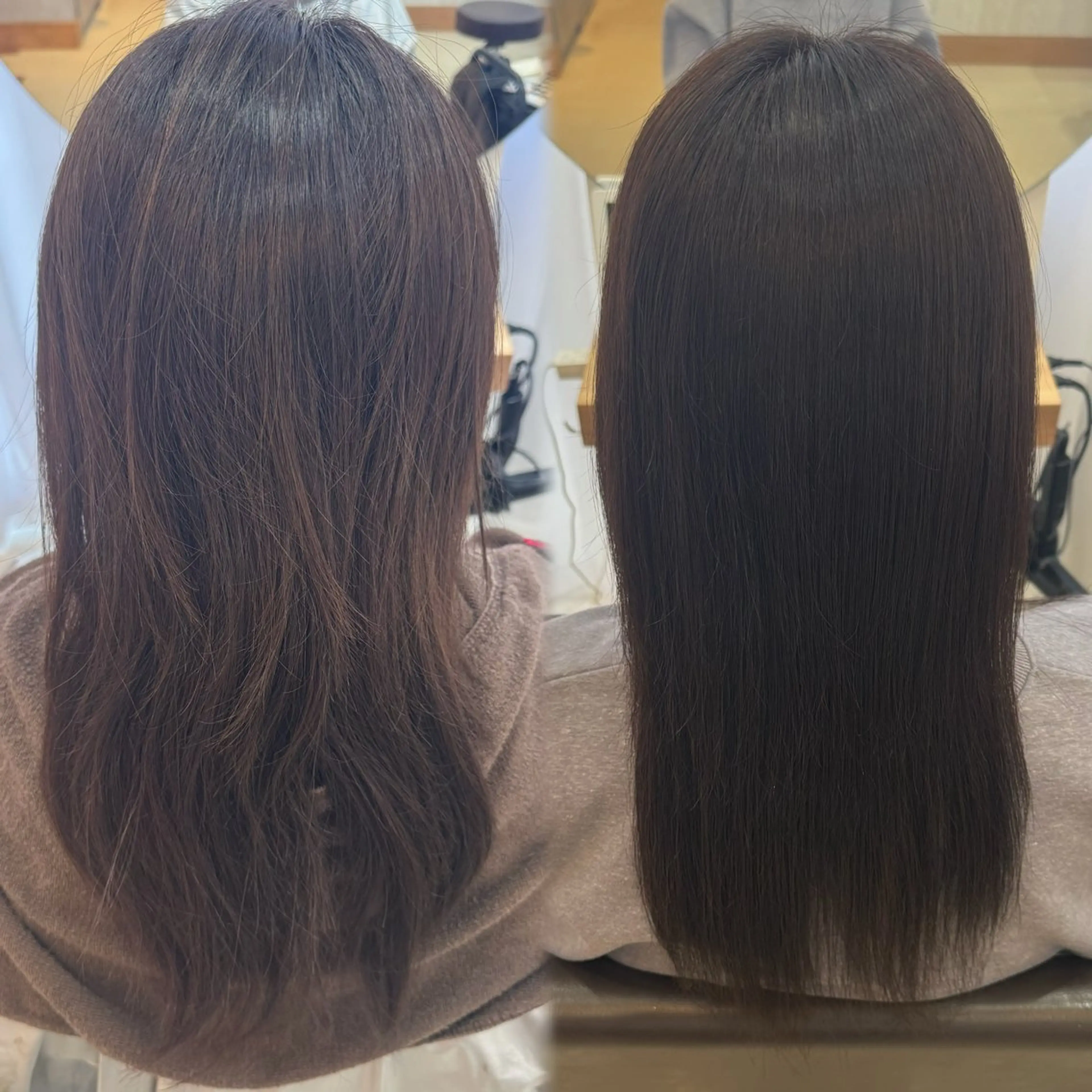 セミロング Agu hair 粉河のヘアスタイル