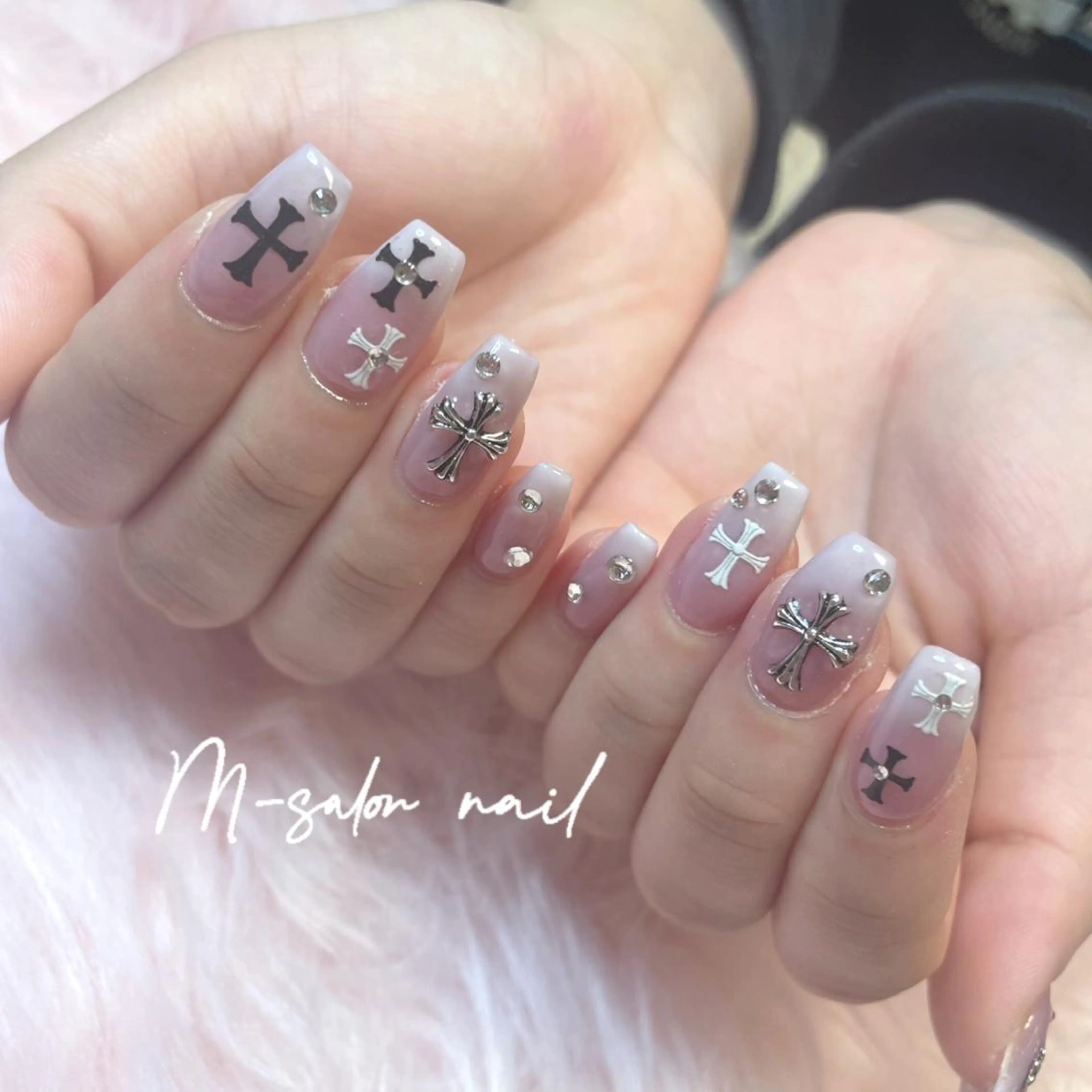 ネイル ハンドネイル 韓国/網紅/パーツ M-salonのネイルデザイン