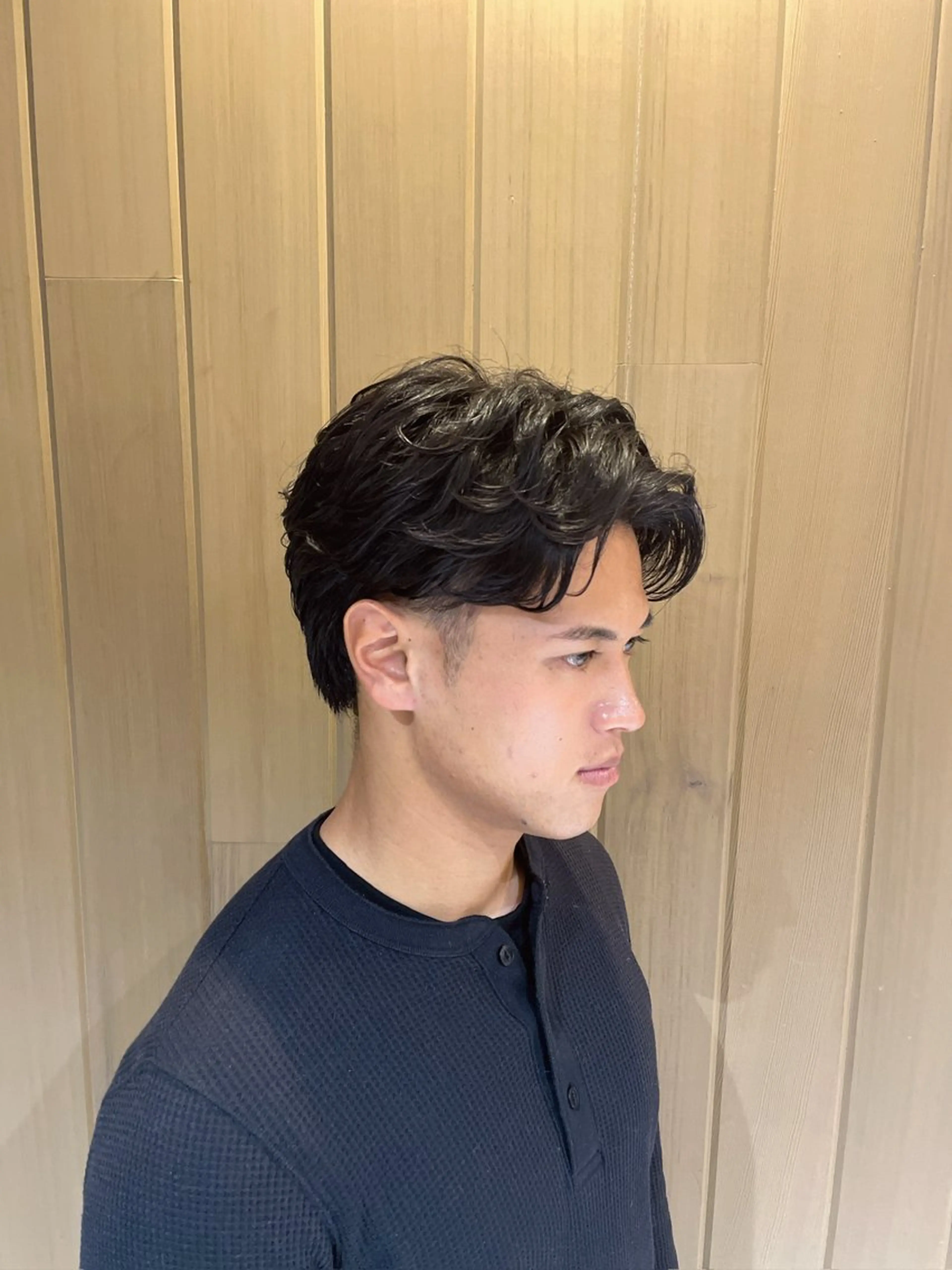 パーマ メンズ フェザーパーマ メンズパーマ PAPASS|尾頃 功明|メンズパーマのヘアスタイル