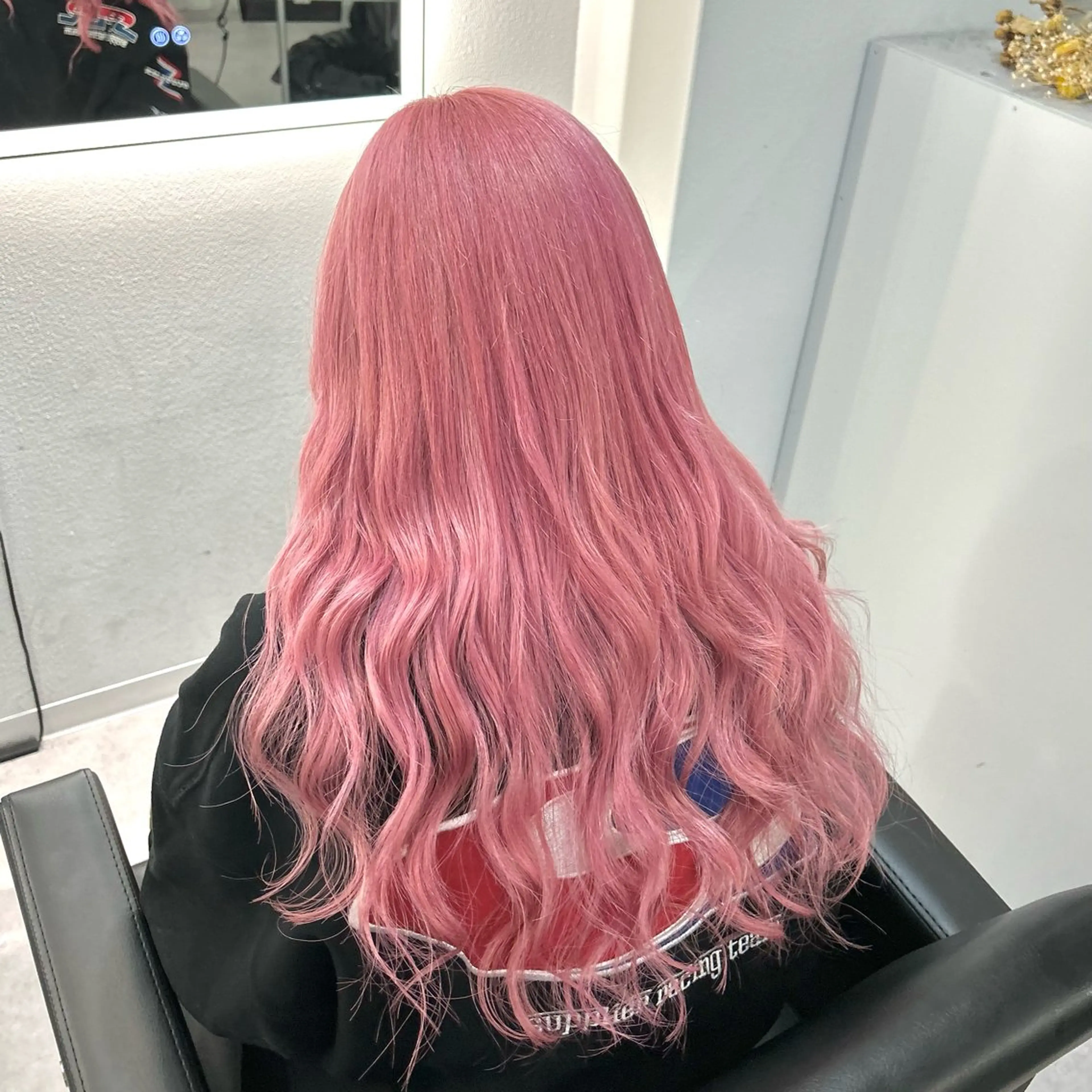 ロング カラー ベージュカラー ピンクカラー ピンクベージュ ヘアカラー トリートメント Cielroシェイロ所属・ブリーチ&エクステ 🥀ケアカラー特化のヘアスタイル